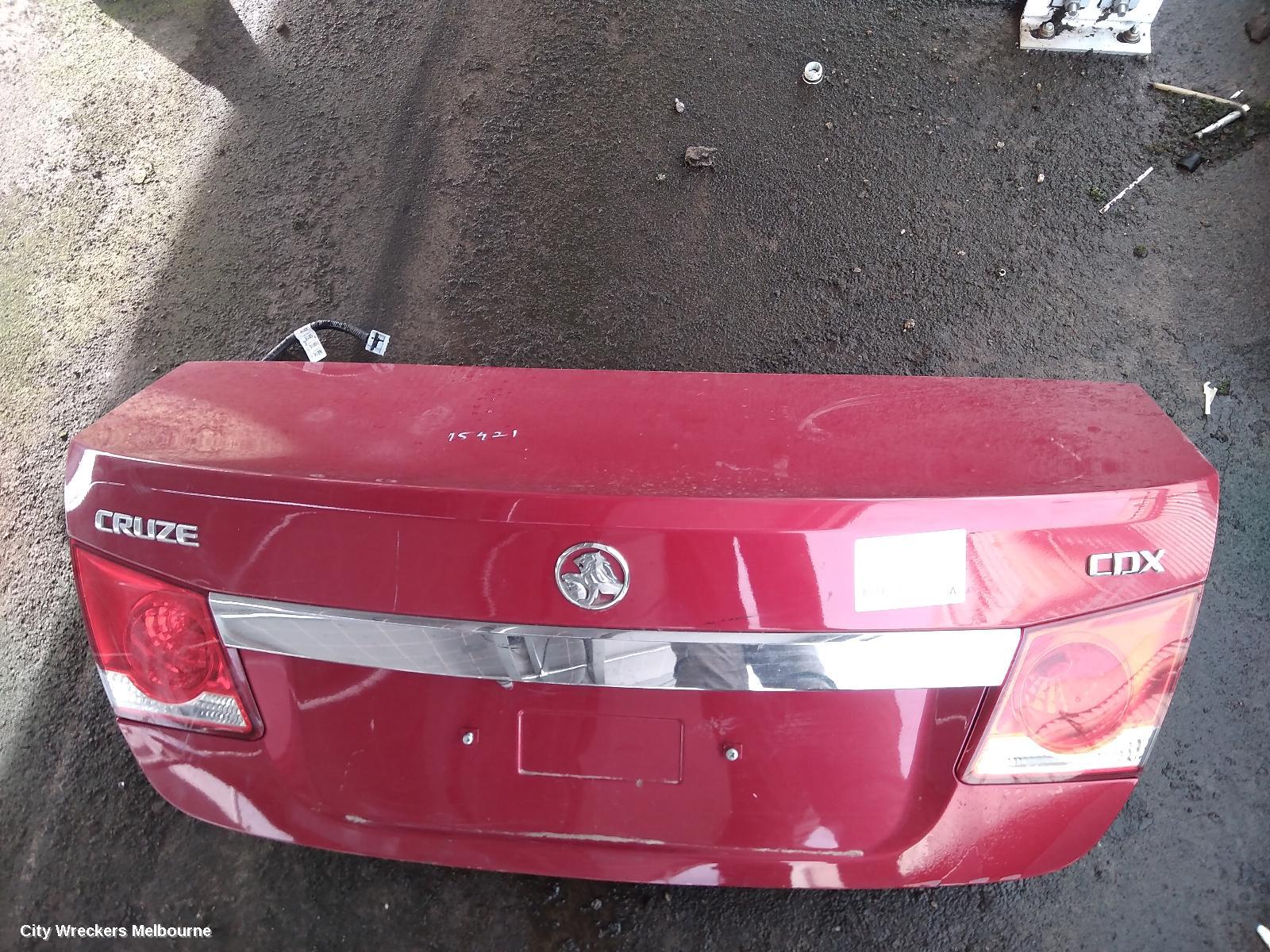 HOLDEN CRUZE BOOTLID/TAILGATE, BOOTLID, JG-JH, SEDAN, NON SPOILER TYPE, 03/2009 - 01/2017