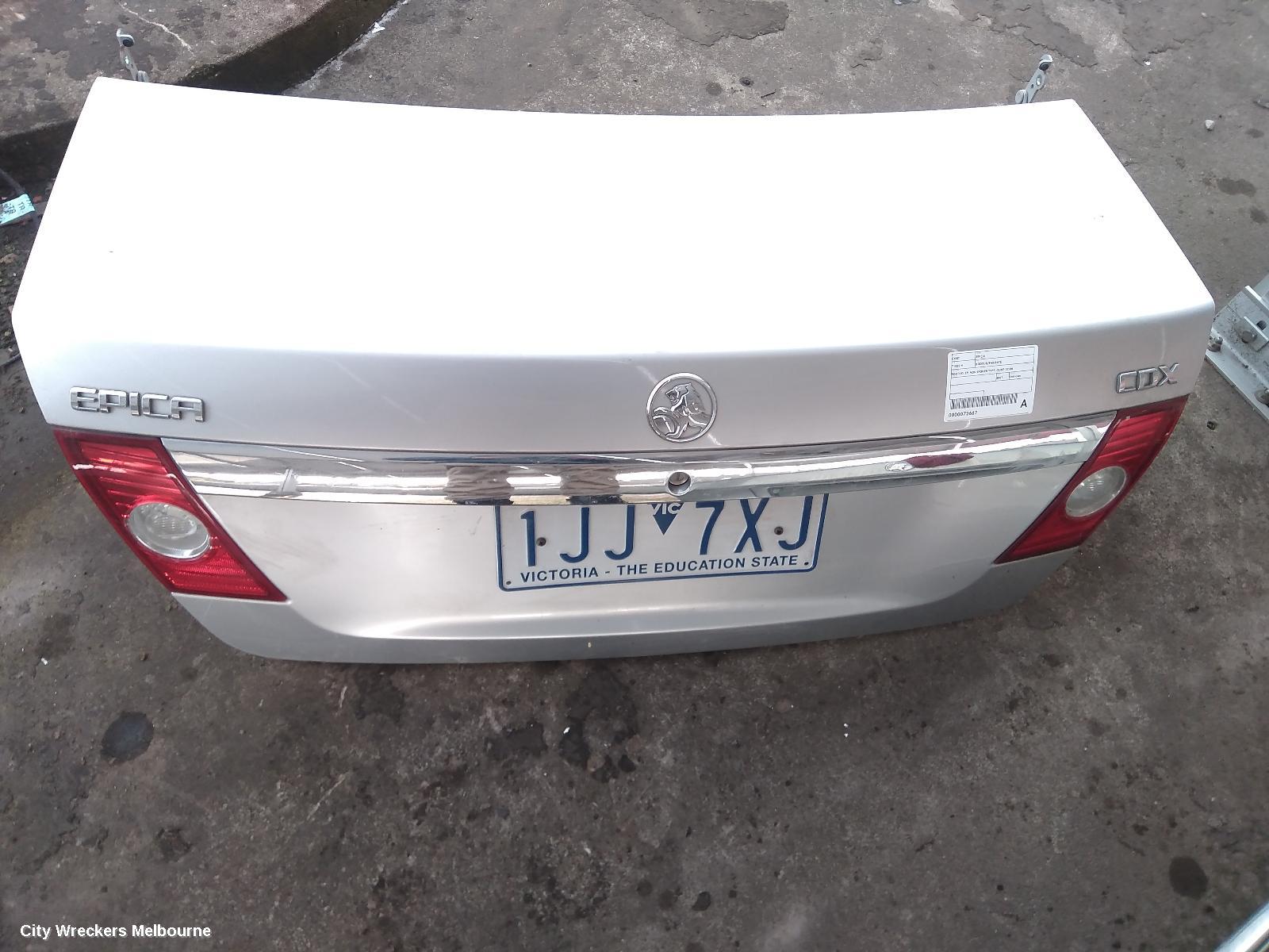 HOLDEN EPICA BOOTLID/TAILGATE, BOOTLID, EP, NON SPOILER TYPE, 02/2007 - 07/2008