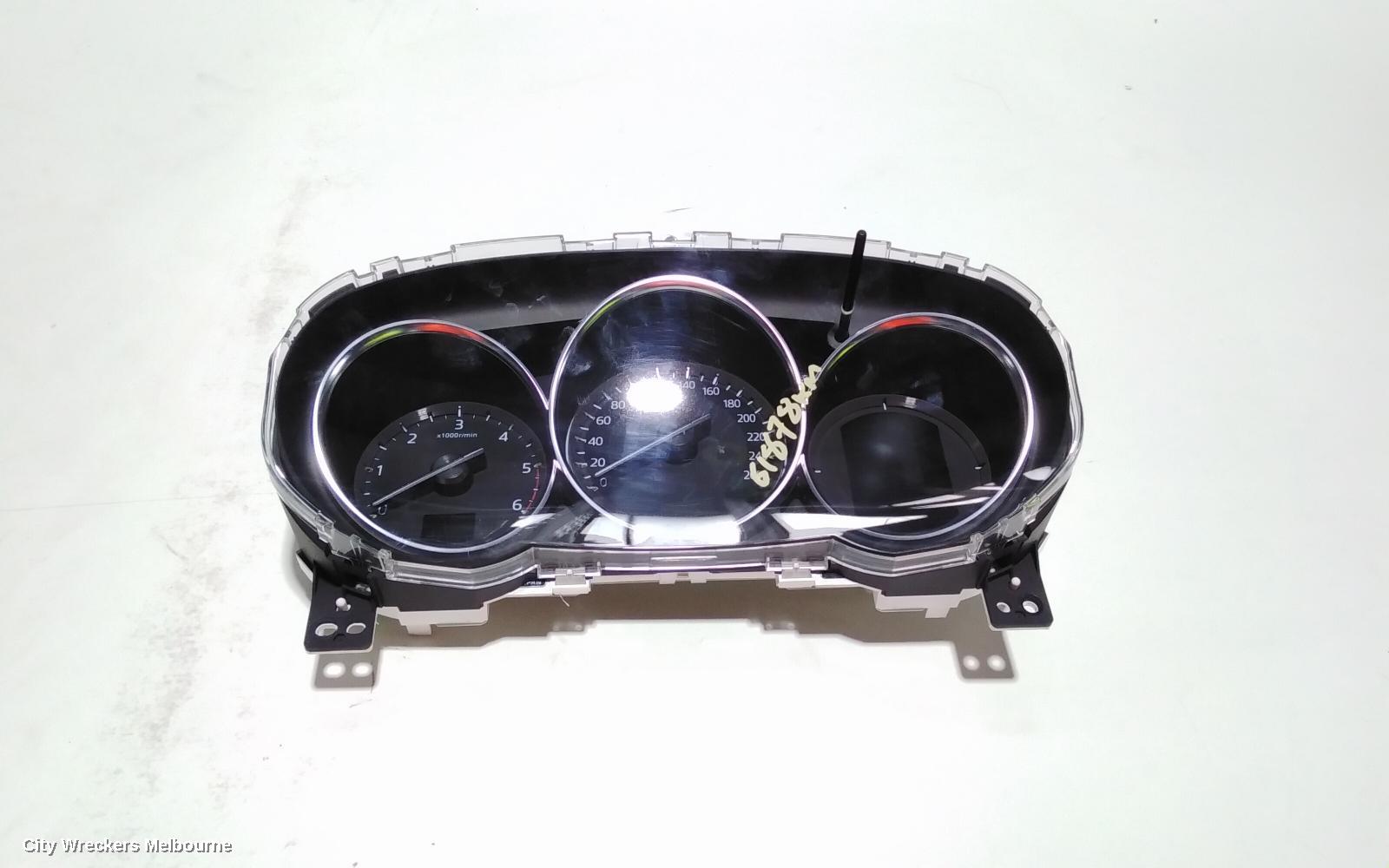 MAZDA CX5 INSTRUMENT CLUSTER, AUTO T/M, DIESEL, TURBO TYPE, KF, 02/2017 ONWARDS