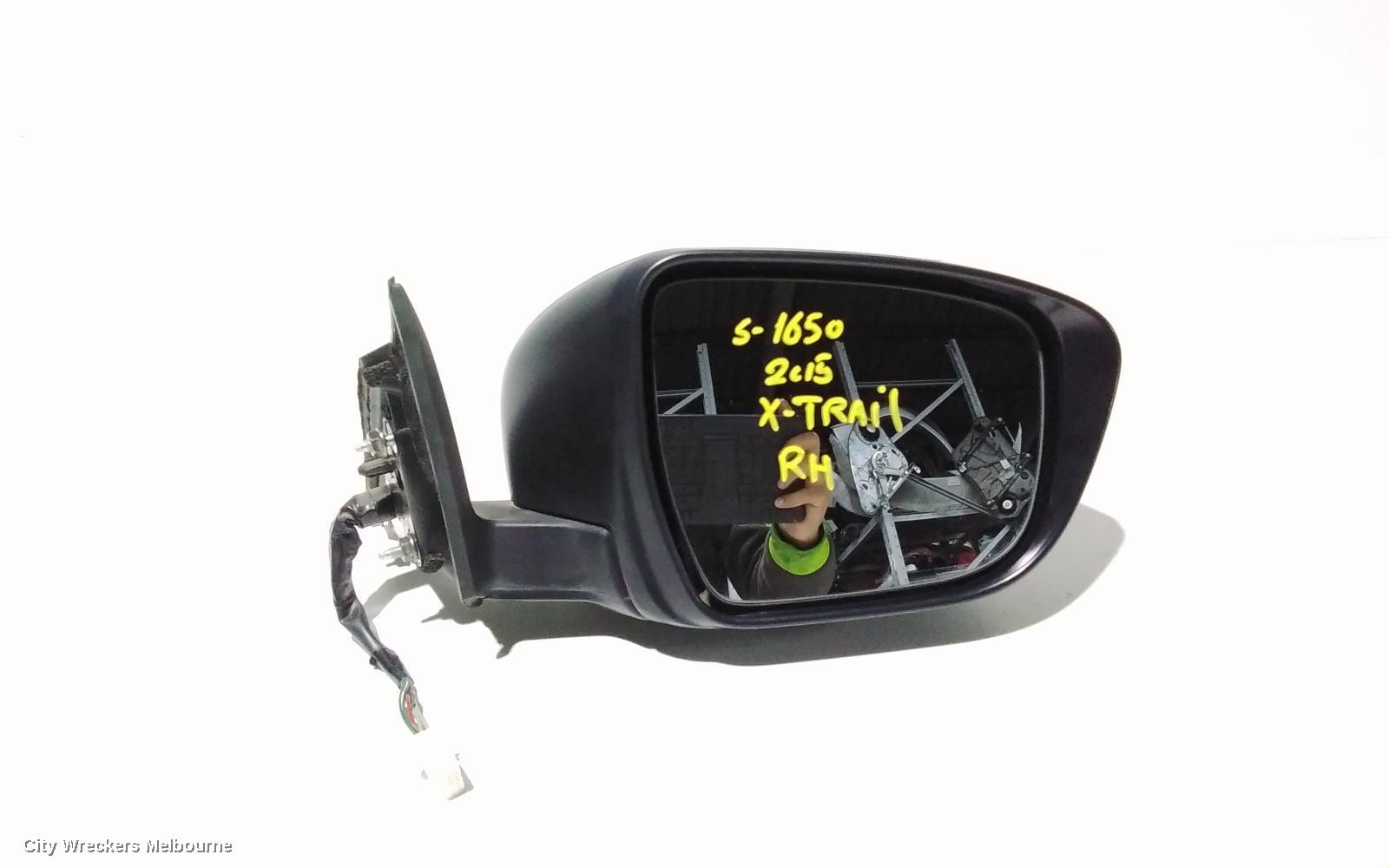 NISSAN XTRAIL RIGHT DOOR MIRROR, T32, TS/ST, NON CAMERA TYPE, 02/2014 - 07/2022