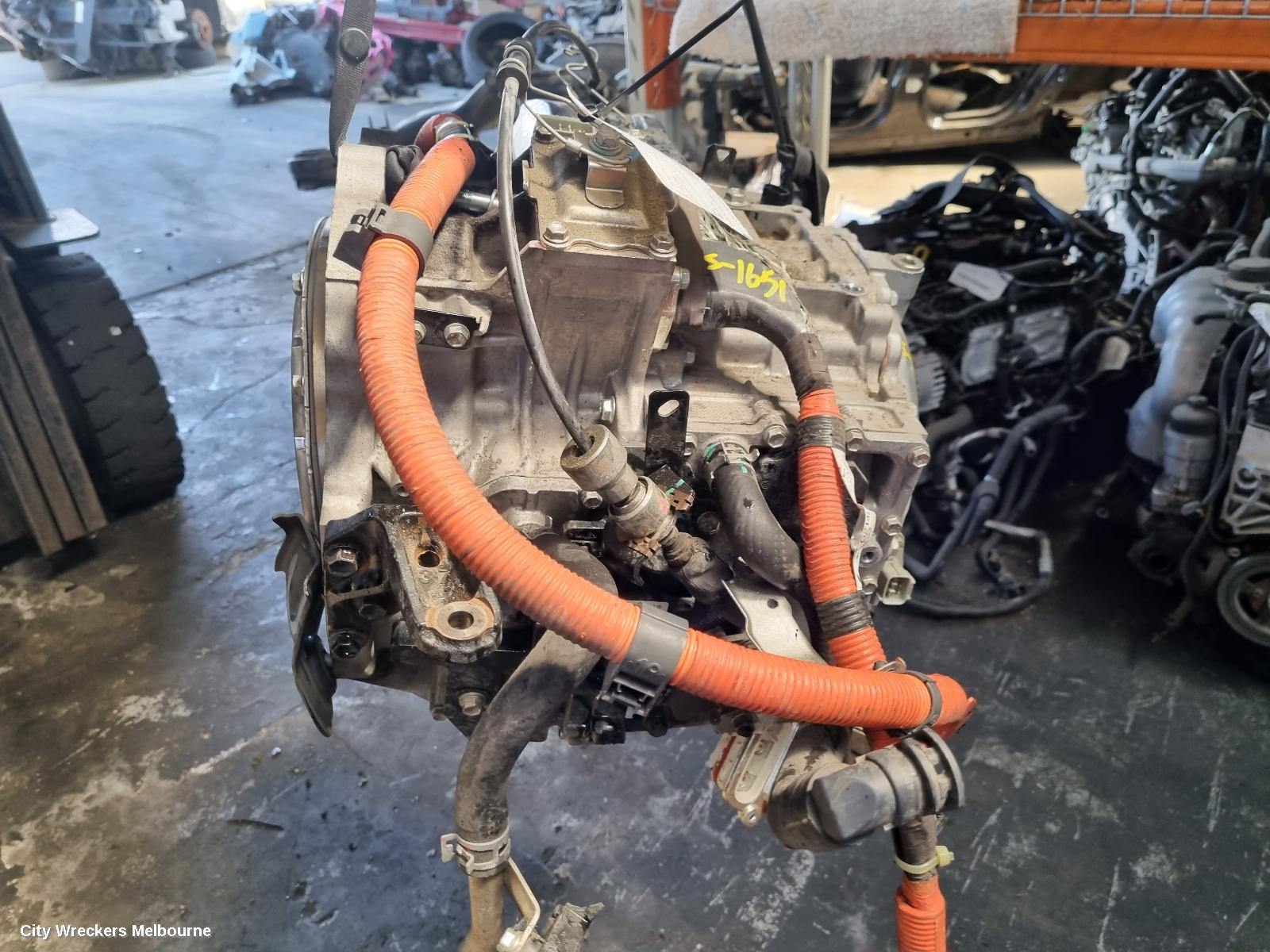 TOYOTA CAMRY TRANS/GEARBOX, AUTO, PETROL, 2.5, 2AR-FXE, HYBRID, AVV50, 03/2012 - 10/2017