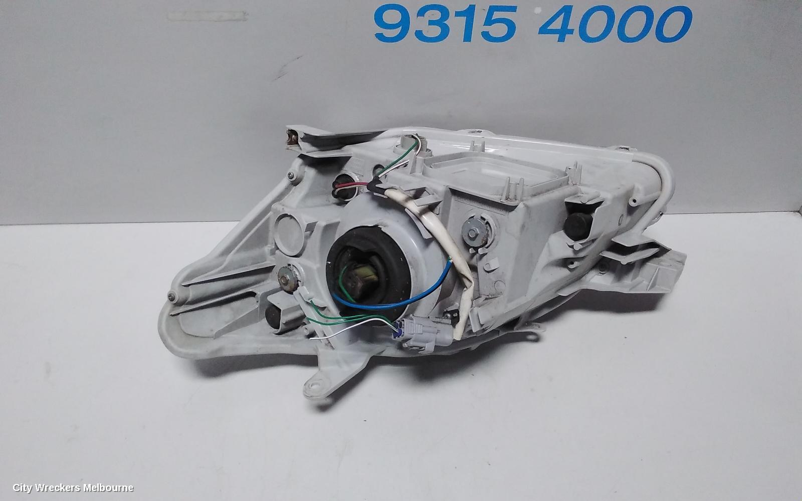 TOYOTA YARIS RIGHT HEADLAMP, NCP9#, SEDAN, NON HID, ELECT ADJ, LENS# 52163, 03/2006 - 06/2016 (AUS ONLY)