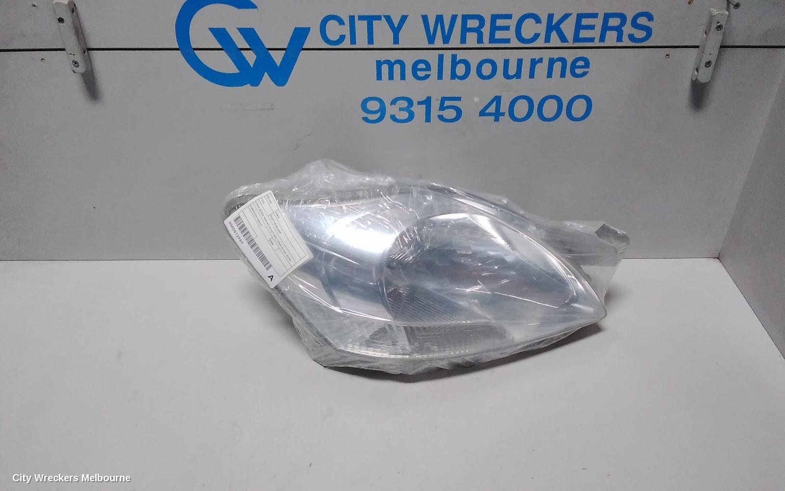 TOYOTA YARIS RIGHT HEADLAMP, NCP9#, SEDAN, NON HID, ELECT ADJ, LENS# 52163, 03/2006 - 06/2016 (AUS ONLY)
