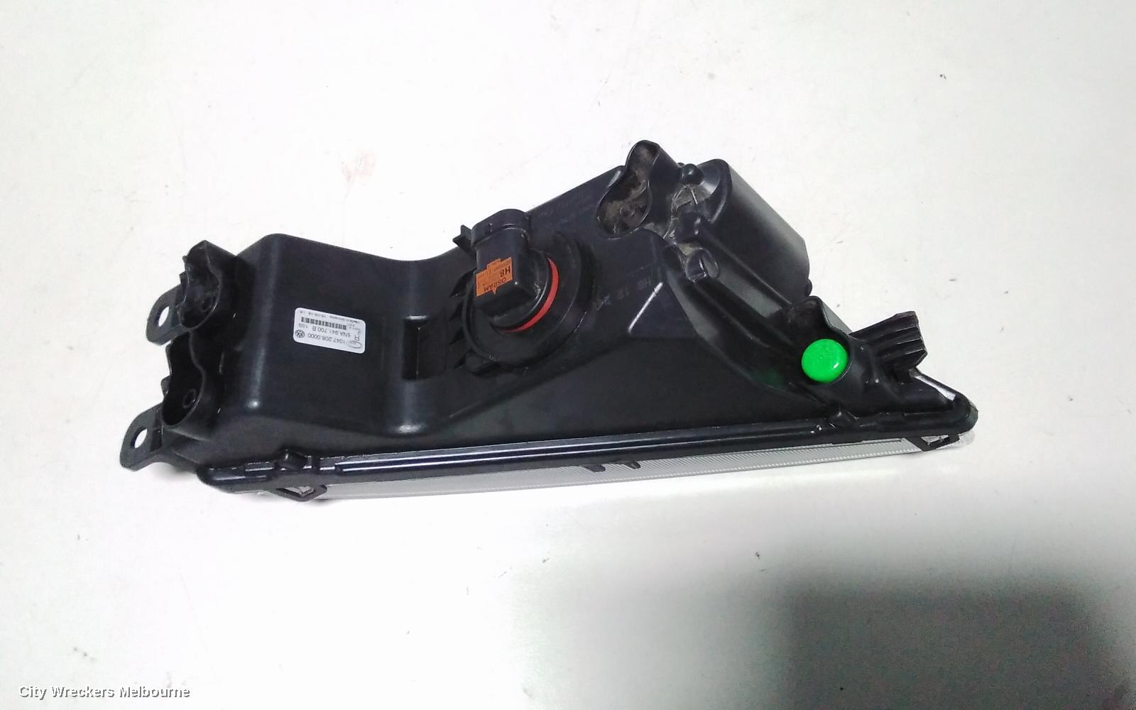 VOLKSWAGEN TIGUAN RIGHT INDICATOR/FOG/SIDE, BUMPER FOGLAMP, 5NA, 06/2016 ONWARDS