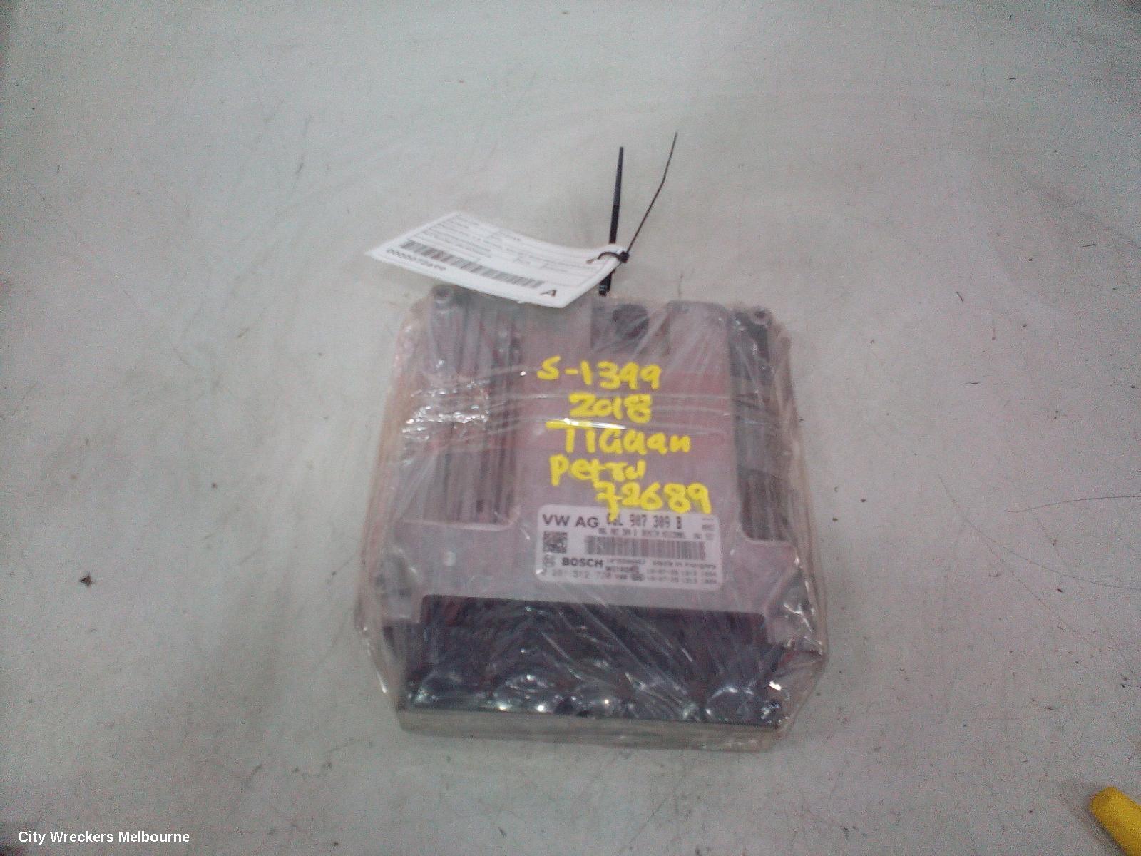 VOLKSWAGEN TIGUAN ECU, ENGINE ECU, 2.0, PETROL, ECU ONLY, CZPA CODE, 5NA, 06/2016 ONWARDS