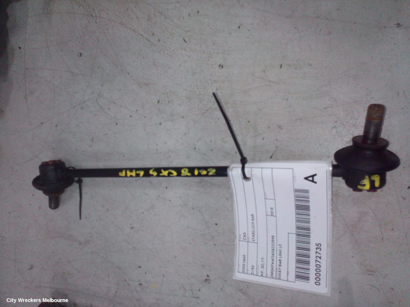 MAZDA CX5 STABILISER BAR, KF, LH FRONT SWAY BAR LINK, 02/2017 ONWARDS
