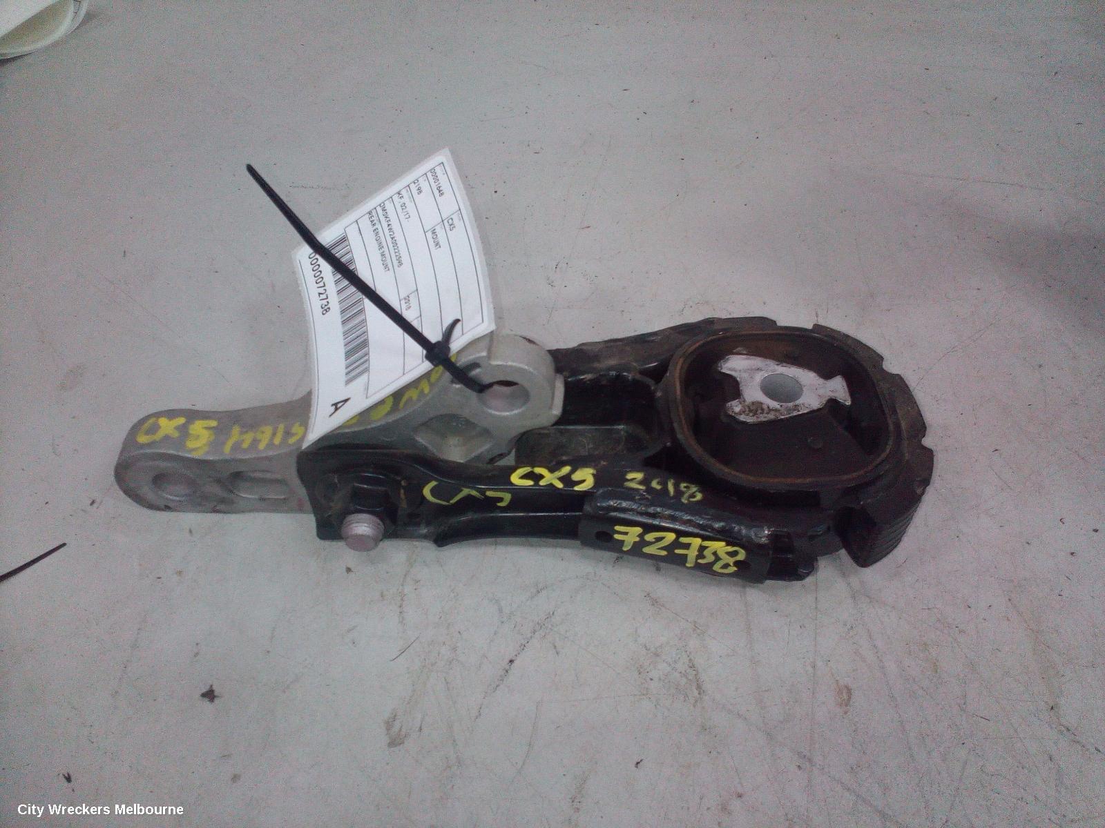 MAZDA CX5 MOUNT, KF, ENGINE LOWER MOUNT (REAR), DIESEL, 2.2, 02/2017 - 08/2021
