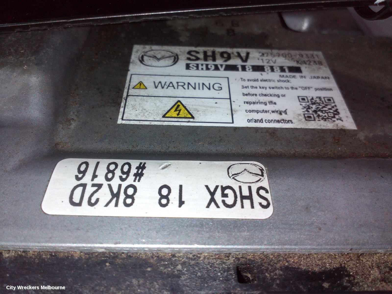 MAZDA CX5 ECU, ENGINE ECU, 2.2, 5H-VPTR, DIESEL, ECU ONLY, KF, 05/2018 ONWARDS