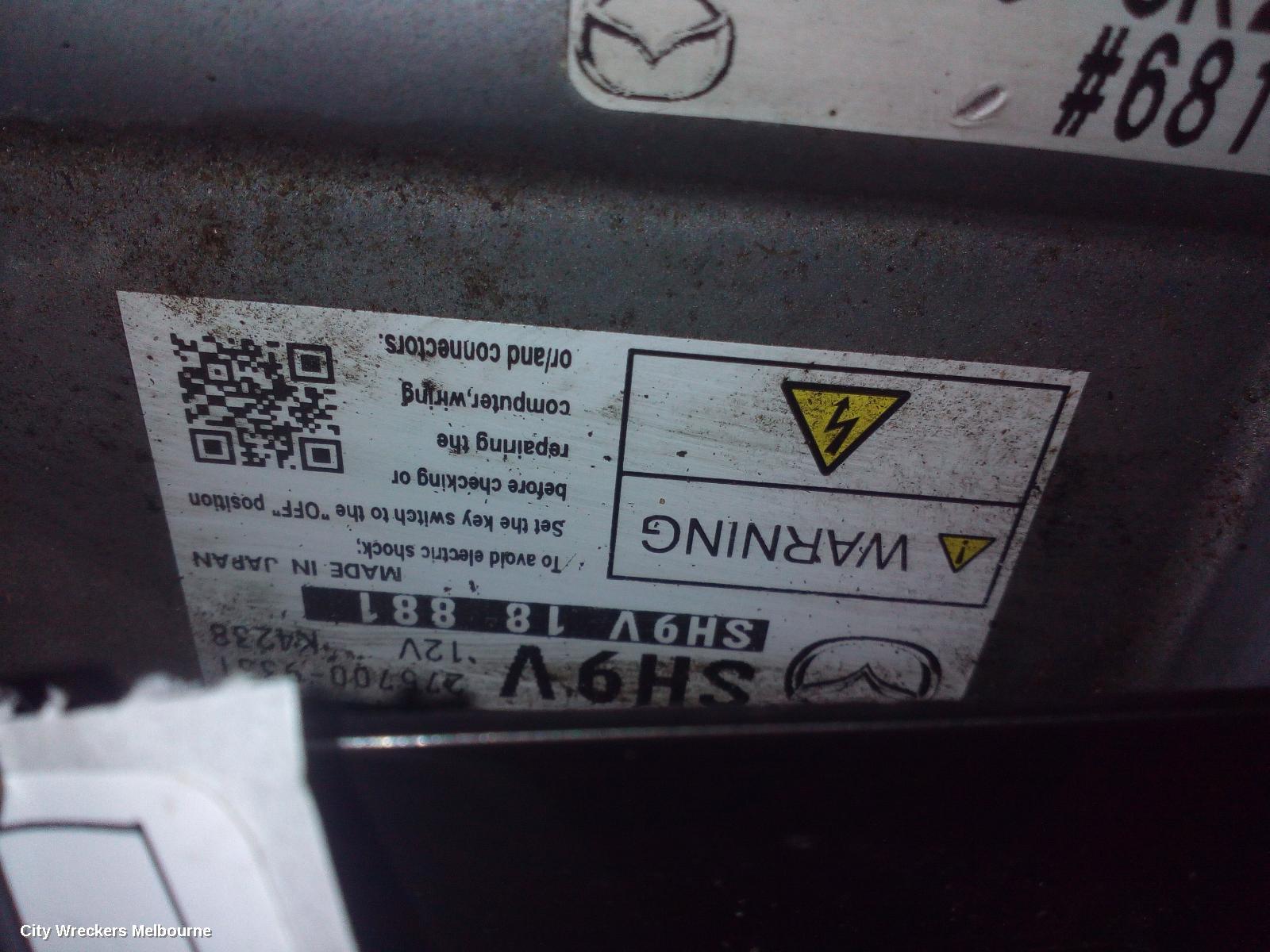 MAZDA CX5 ECU, ENGINE ECU, 2.2, 5H-VPTR, DIESEL, ECU ONLY, KF, 05/2018 ONWARDS