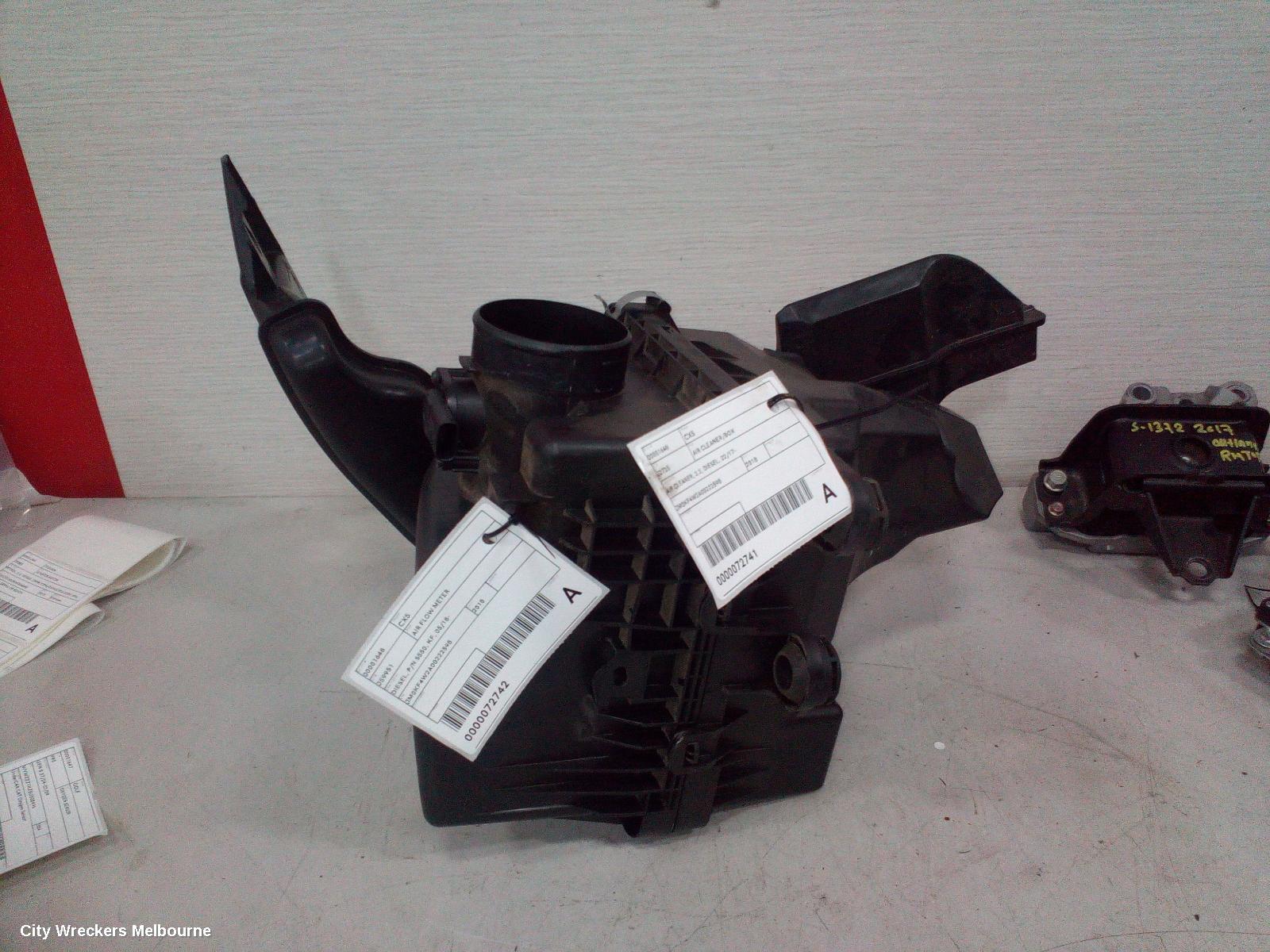 MAZDA CX5 AIR FLOW METER, DIESEL, P/N S550, KF, 05/2018 ONWARDS