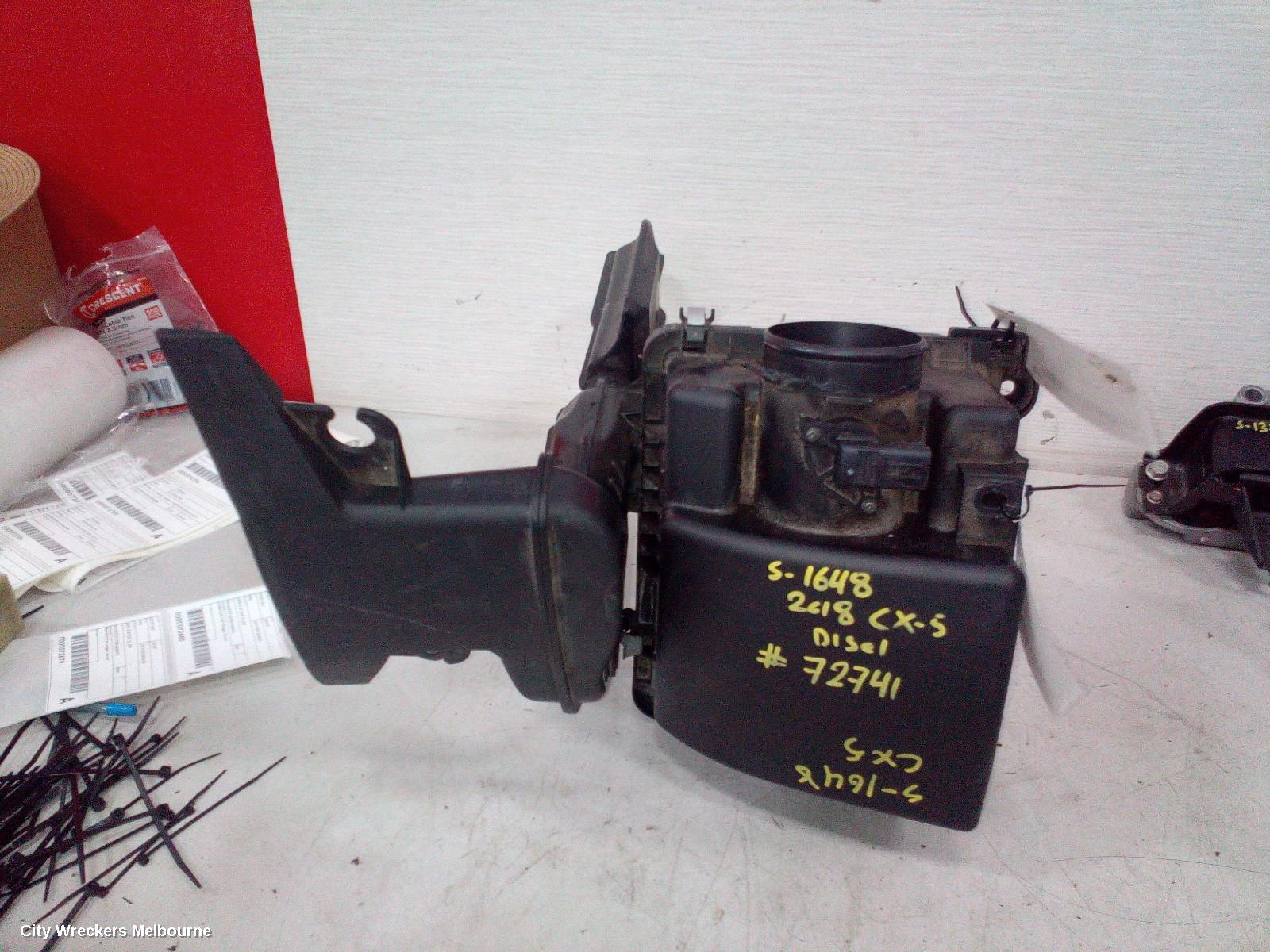 MAZDA CX5 AIR FLOW METER, DIESEL, P/N S550, KF, 05/2018 ONWARDS