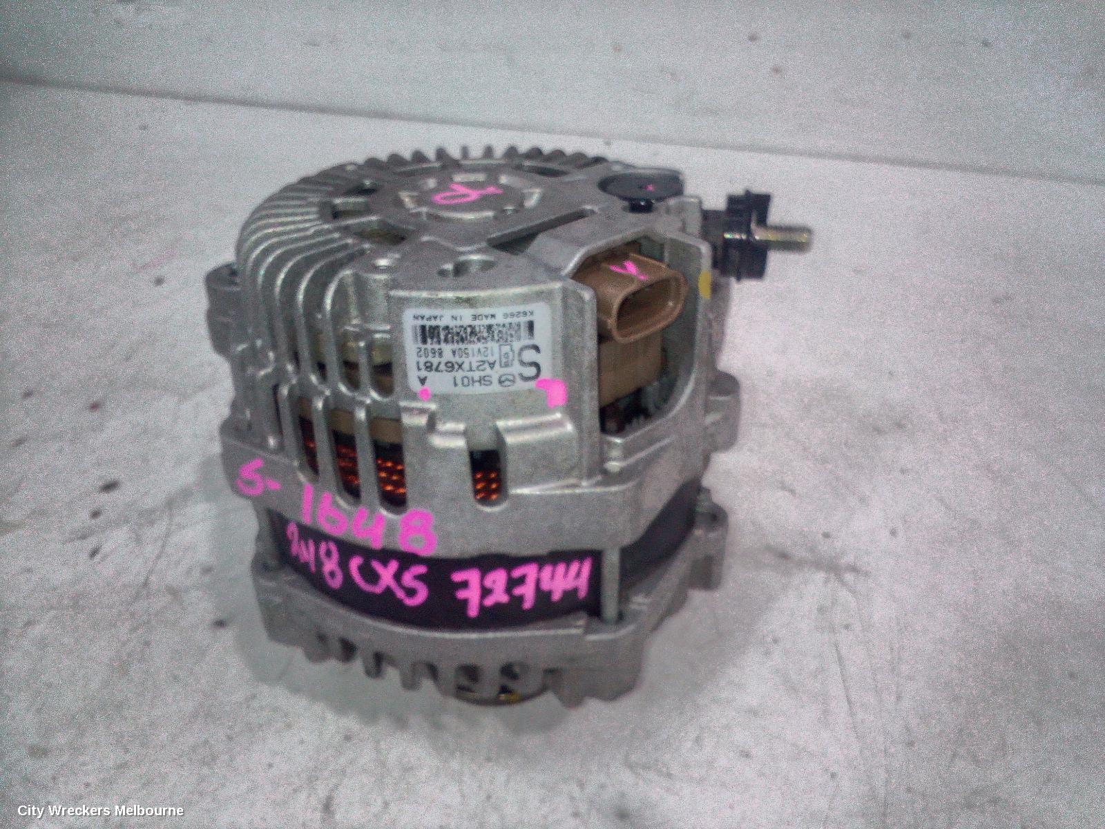 MAZDA CX5 ALTERNATOR, DIESEL, 2.2, SH-VPTR, KF, 05/2018 ONWARDS