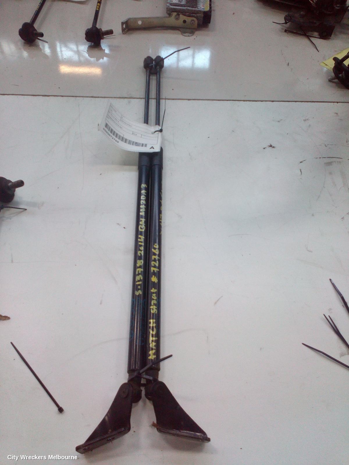 MAZDA 3 HATCH STRUT, BM, TAILGATE STRUTS (PAIR), 11/2013 - 04/2016