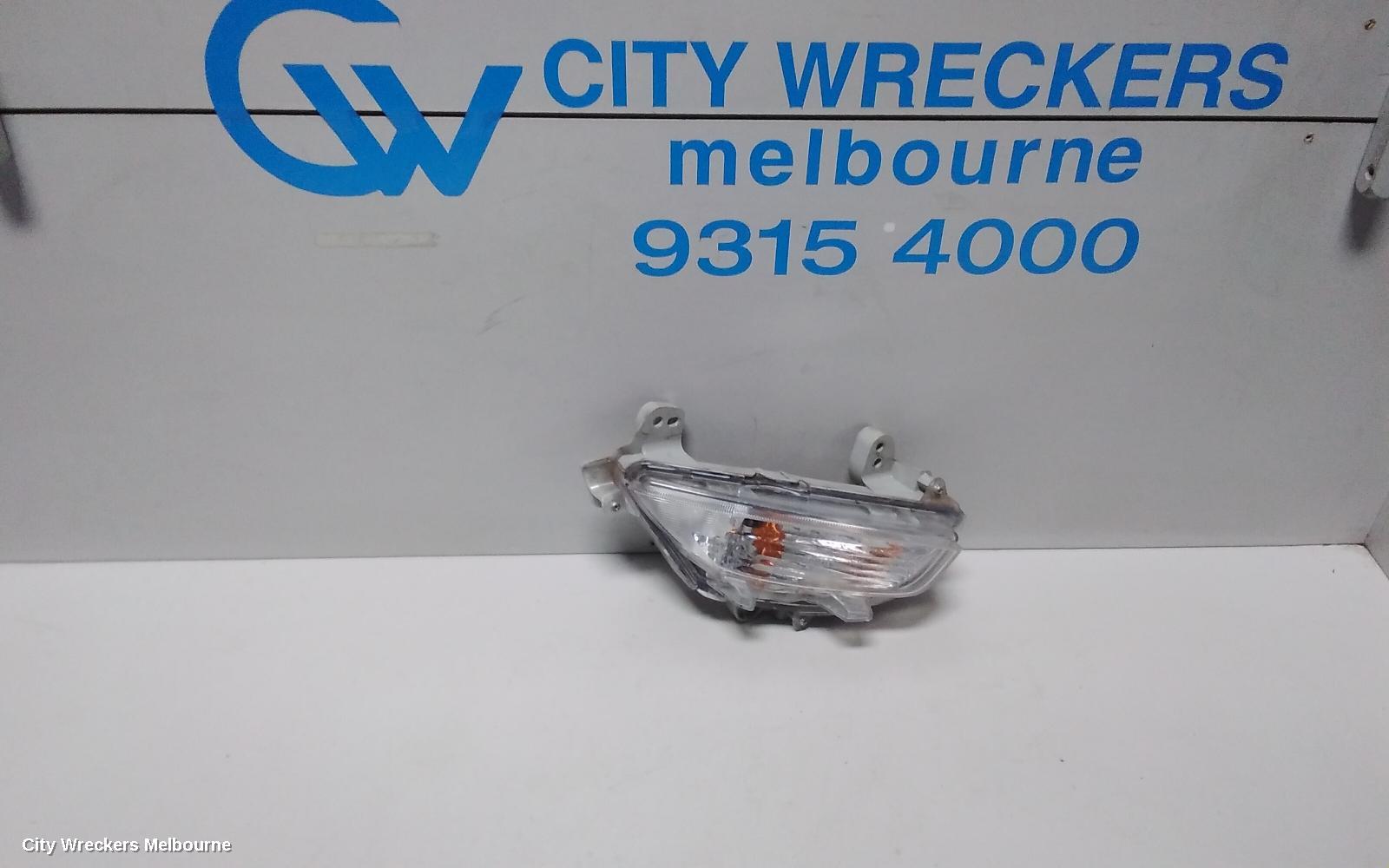 MAZDA 3 LEFT INDICATOR/FOG/SIDE, BUMPER FLASHER, BM, 11/2013 - 05/2016
