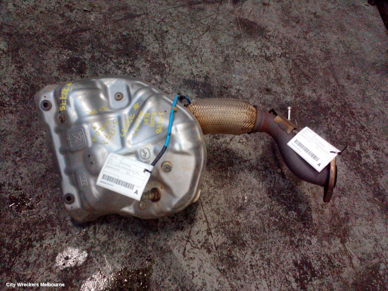 MAZDA 3 CATALYTIC CONVERTER, MANIFOLD-CAT TYPE, 2.0, PETROL, BM-BN, 11/2013 - 02/2019
