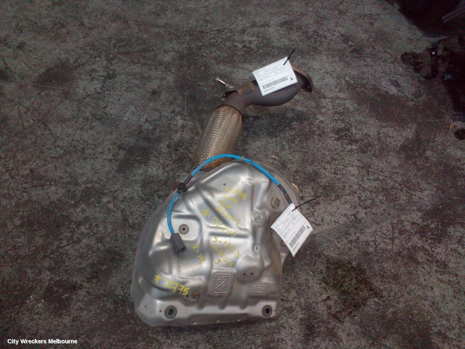 MAZDA 3 OXYGEN SENSOR, POST CAT, 2.0/2.5, PETROL, BM-BN, 06/2013 - 02/2019