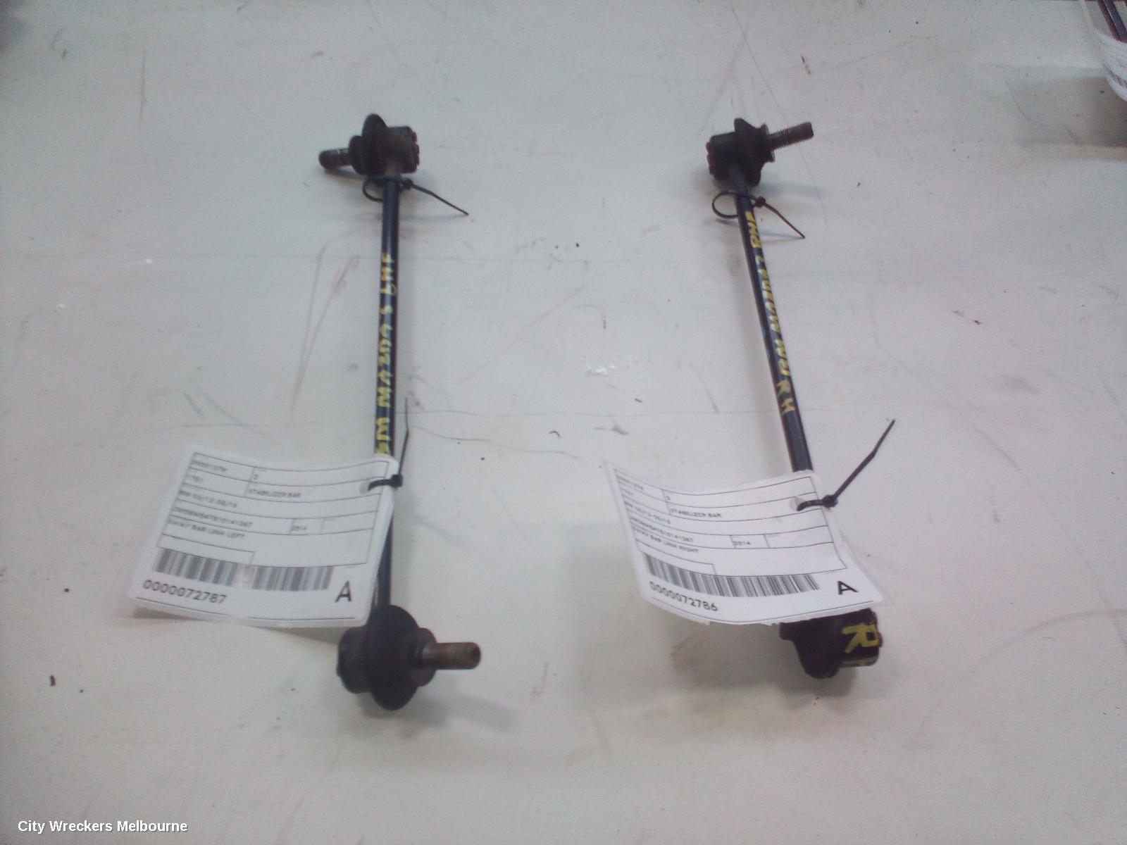 MAZDA 3 STABILISER BAR, BM-BN, SWAY BAR LINK (LH SIDE), 06/2013 - 02/2019