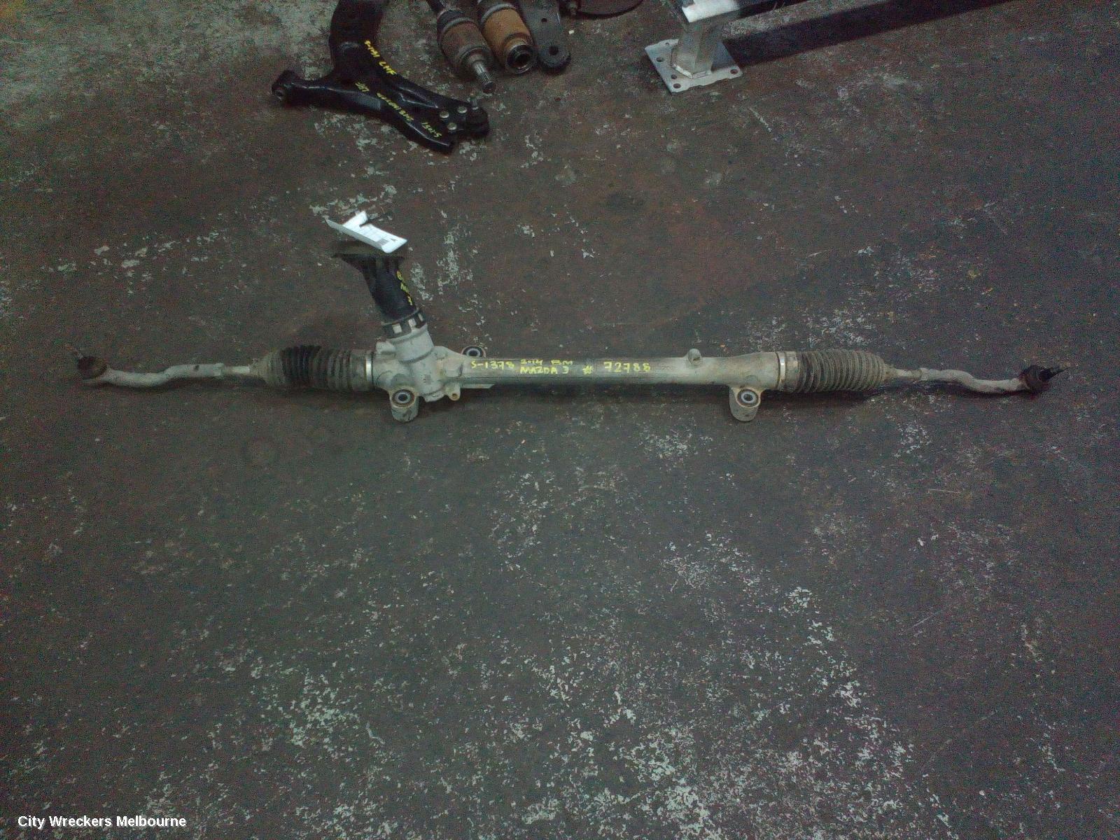 MAZDA 3 STEERING BOX/RACK, BM-BN, ELECTRIC, 11/2013 - 02/2019