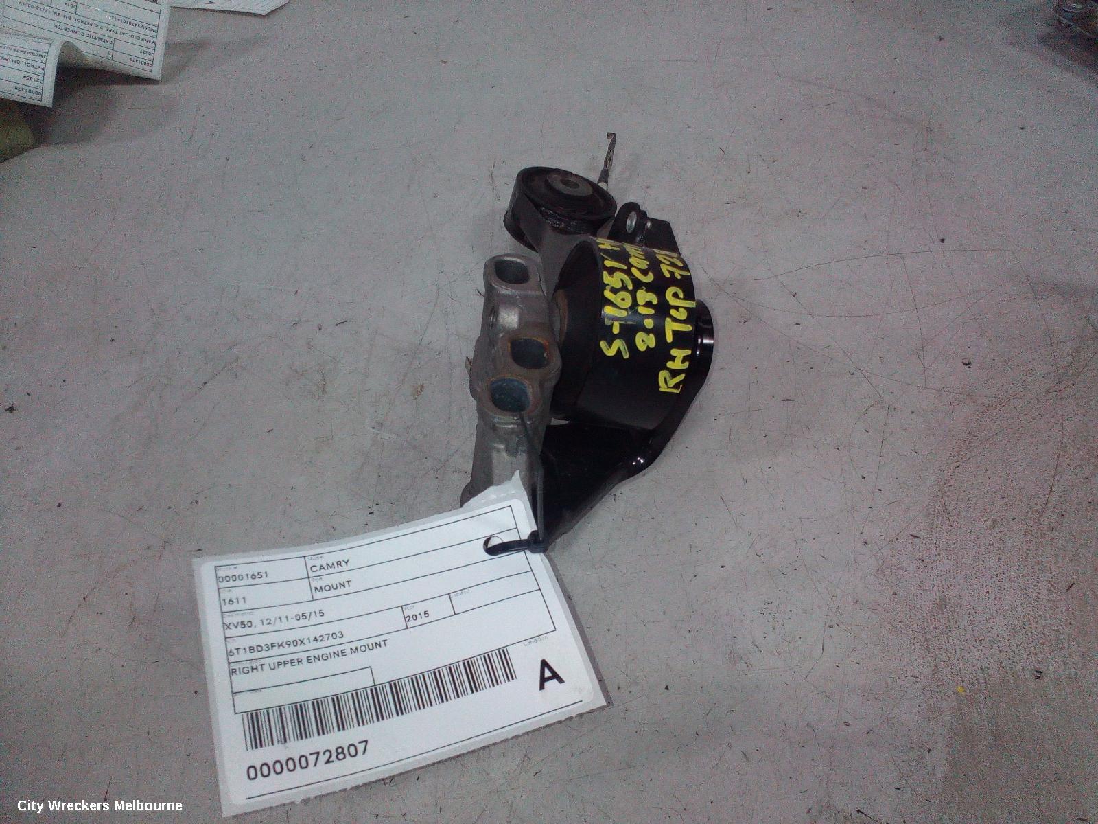 TOYOTA CAMRY MOUNT, XV50, 12/2011 - 05/2015
