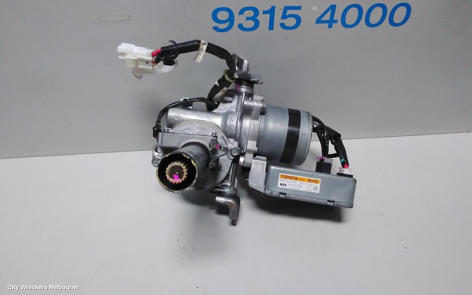 TOYOTA CAMRY STEERING COLUMN, ASV50/AVV50, 12/2011 - 10/2017