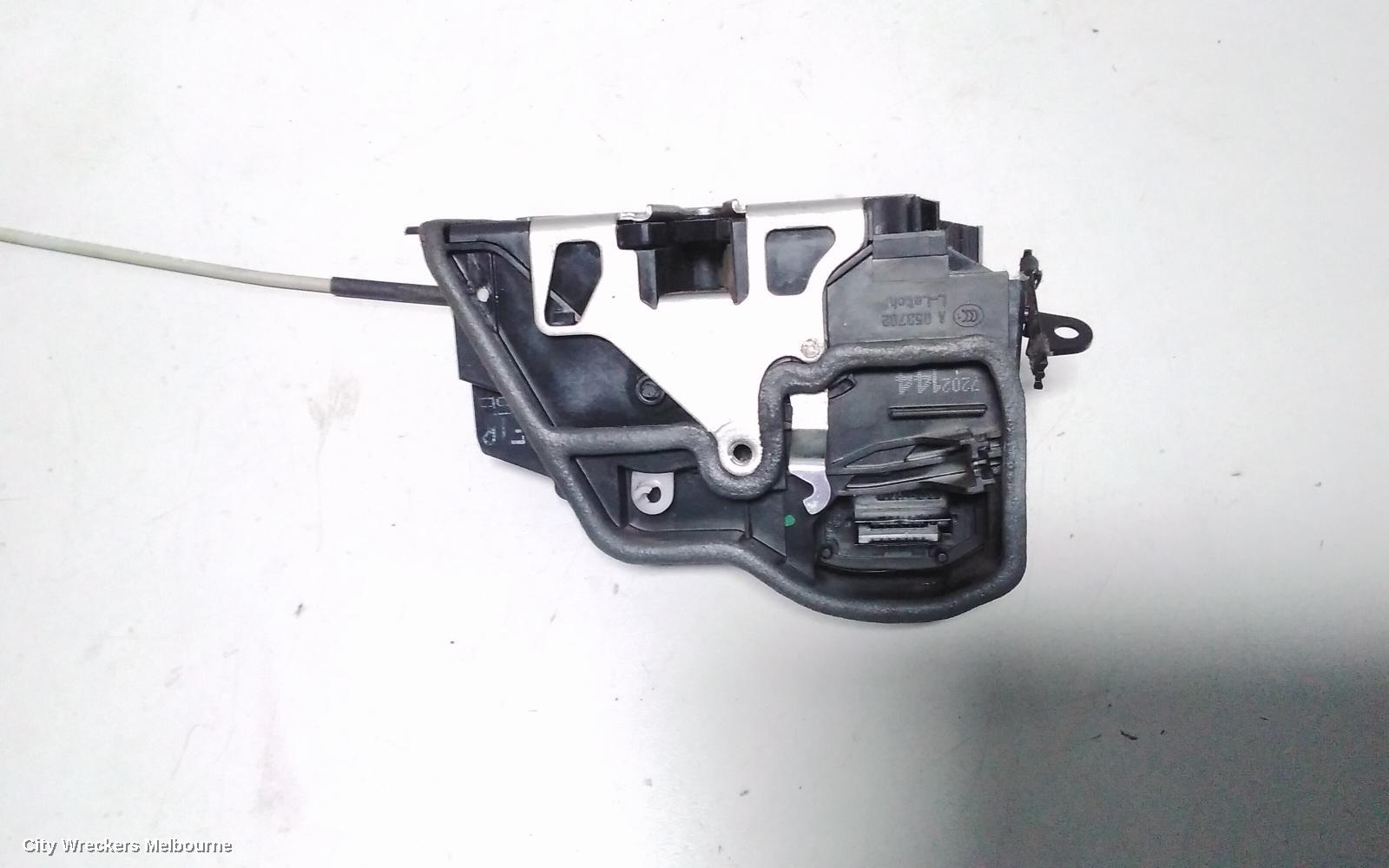 AUDI A4 DOOR/BOOT/GATE LOCK, LEFT FRONT DOOR LOCK, B8 8K, DUAL ROW (8 PIN), P/N 8J2837015A, 02/2008 - 01/2016