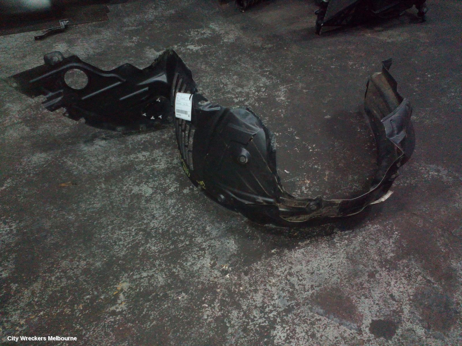 MAZDA 6 LEFT GUARD LINER, GH, FRONT, NON SPORT TYPE, 02/2008 - 02/2010
