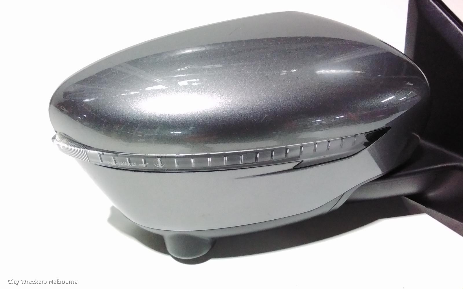 NISSAN QASHQAI RIGHT DOOR MIRROR, J11, TI/TL, POWER FOLD, W/ CAMERA TYPE, 06/2014 - 06/2017