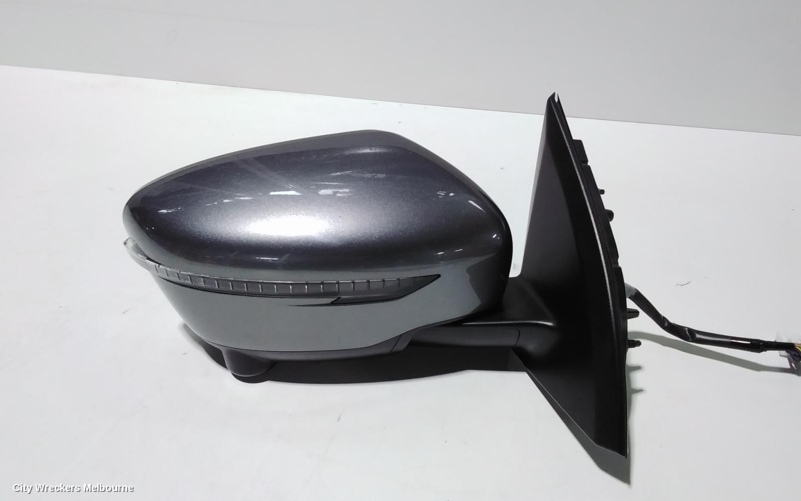 NISSAN QASHQAI RIGHT DOOR MIRROR, J11, TI/TL, POWER FOLD, W/ CAMERA TYPE, 06/2014 - 06/2017