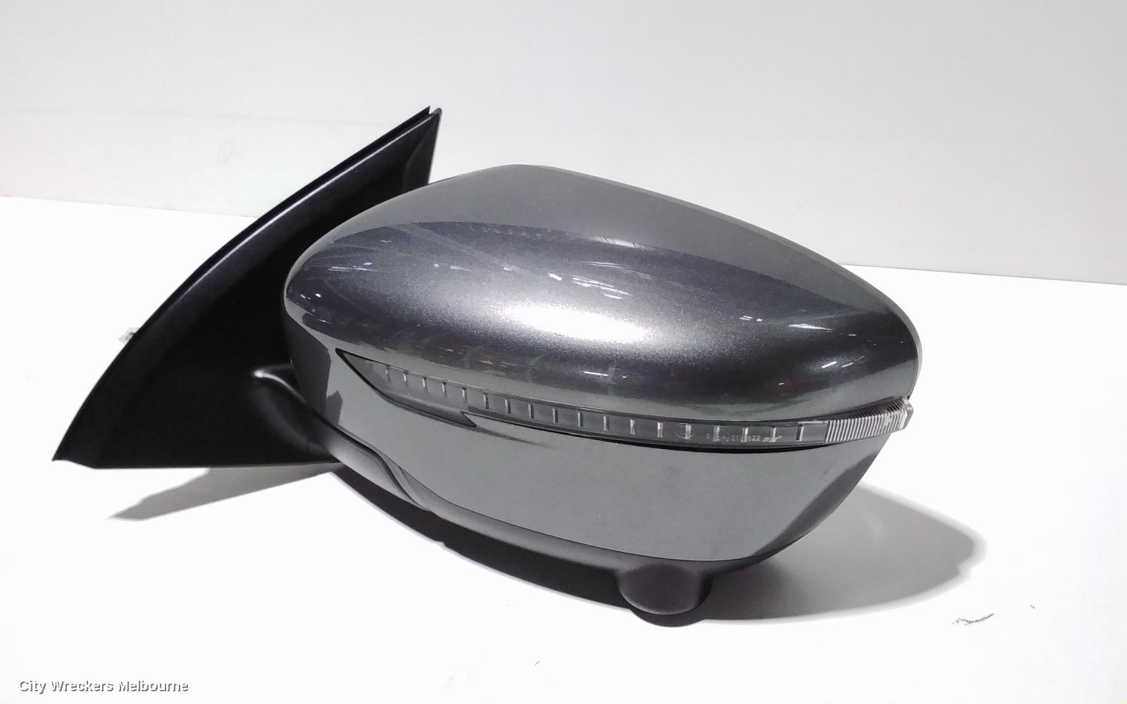 NISSAN QASHQAI LEFT DOOR MIRROR, J11, TI/TL, POWER FOLD, W/ CAMERA TYPE, 06/2014 - 06/2017
