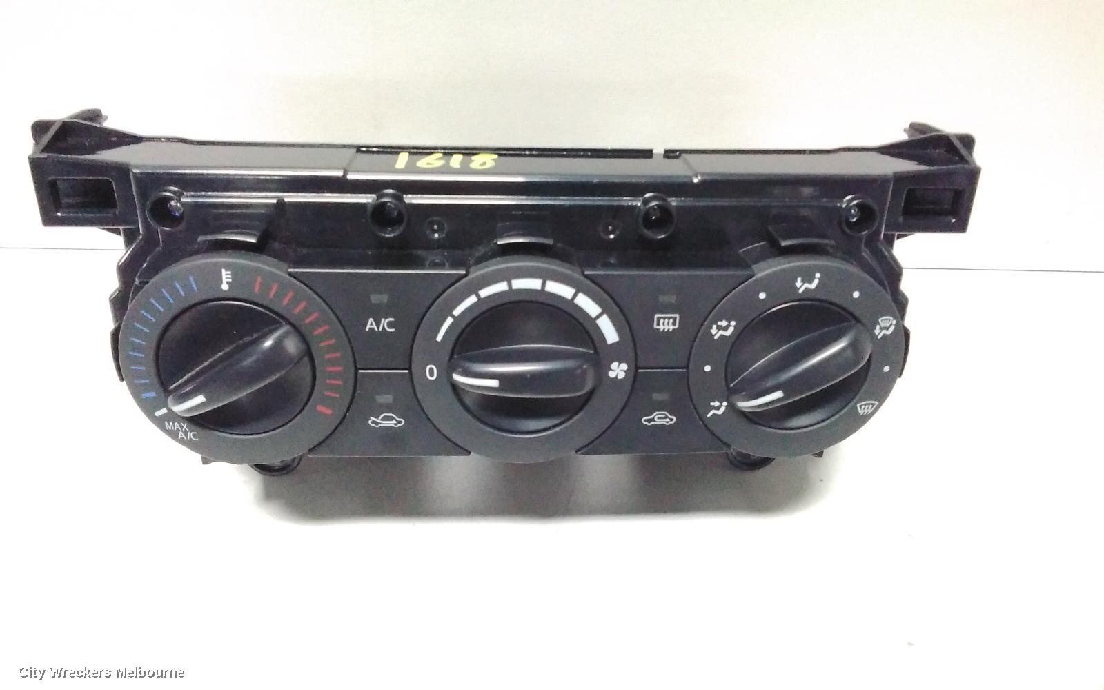 MAZDA 2 HEATER/AC CONTROLS, NON CLIMATE CONTROL TYPE, DJ/DL, 01/2017 ONWARDS