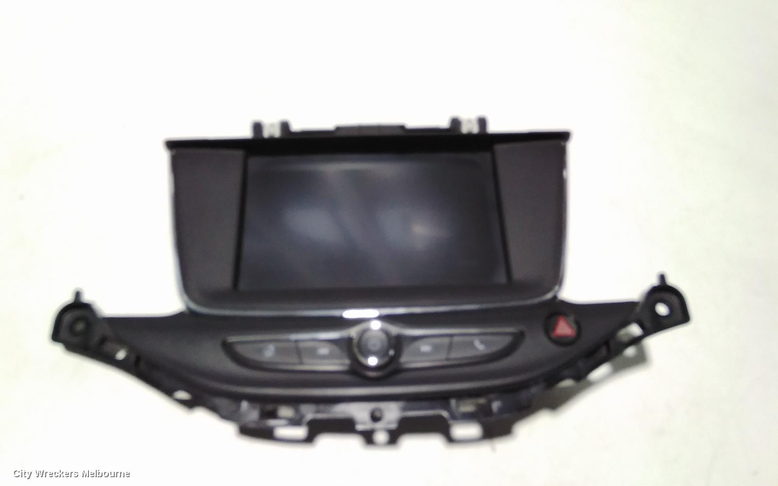 HOLDEN ASTRA RADIO/CD/DVD/SAT/TV, 7IN TOUCHSCREEN, BK-BL, 09/2016 - 12/2020