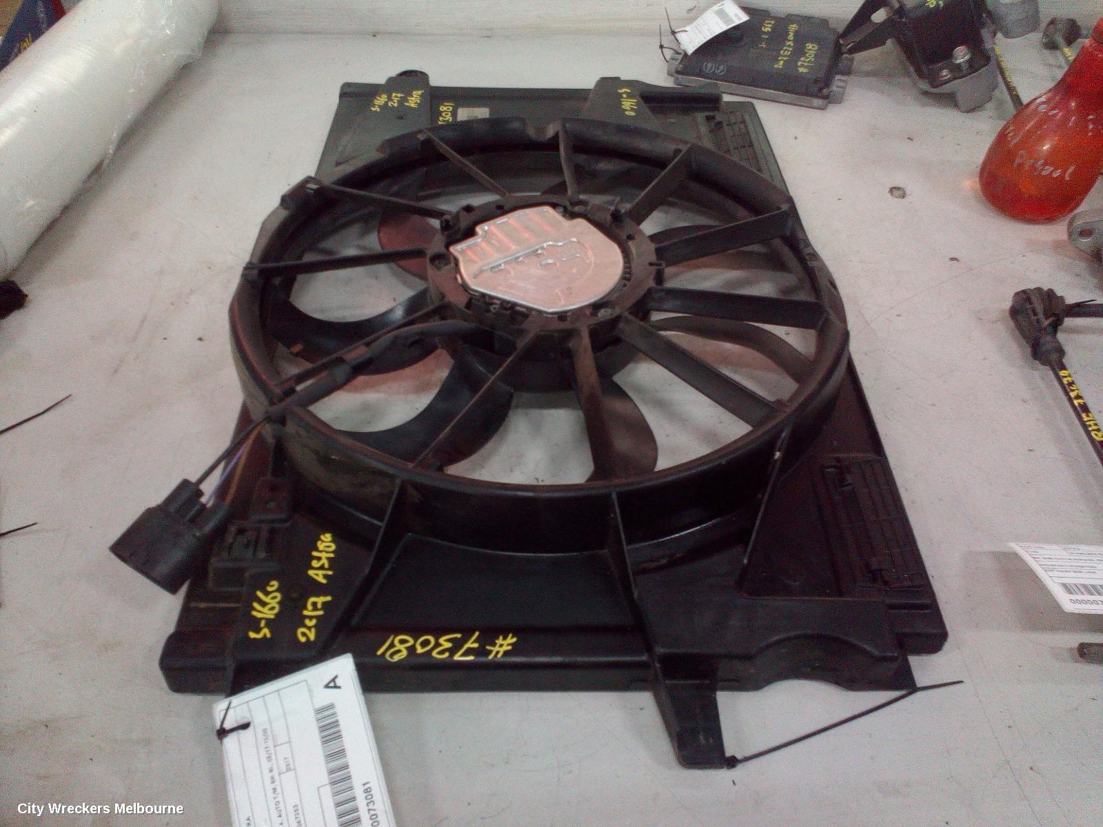 HOLDEN ASTRA FAN, RADIATOR FAN, 1.4, AUTO T/M, BK-BL, 05/2017 - 12/2020
