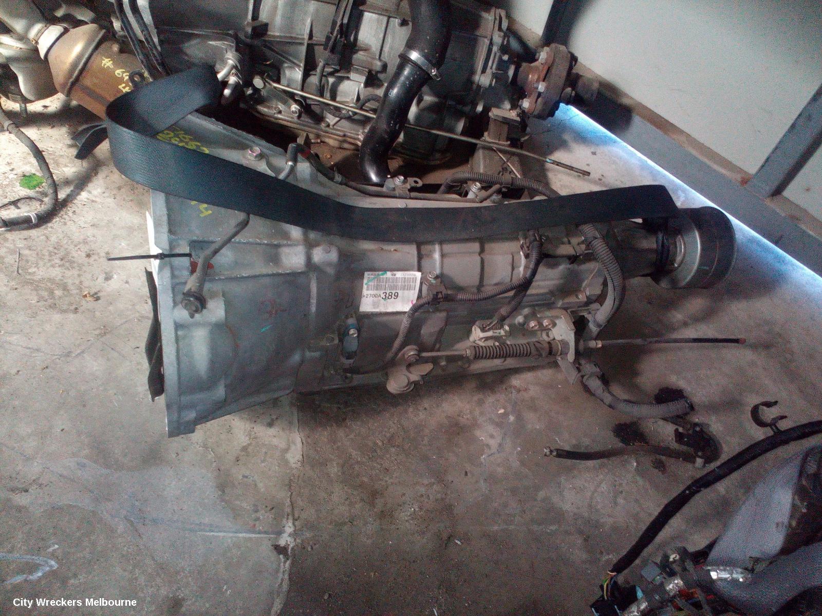 MITSUBISHI TRITON TRANS/GEARBOX, AUTO, 2WD, DIESEL, 2.4, 4N15, 5 SPEED (R5AWF TRANS CODE), MQ, 03/2015 - 10/2018