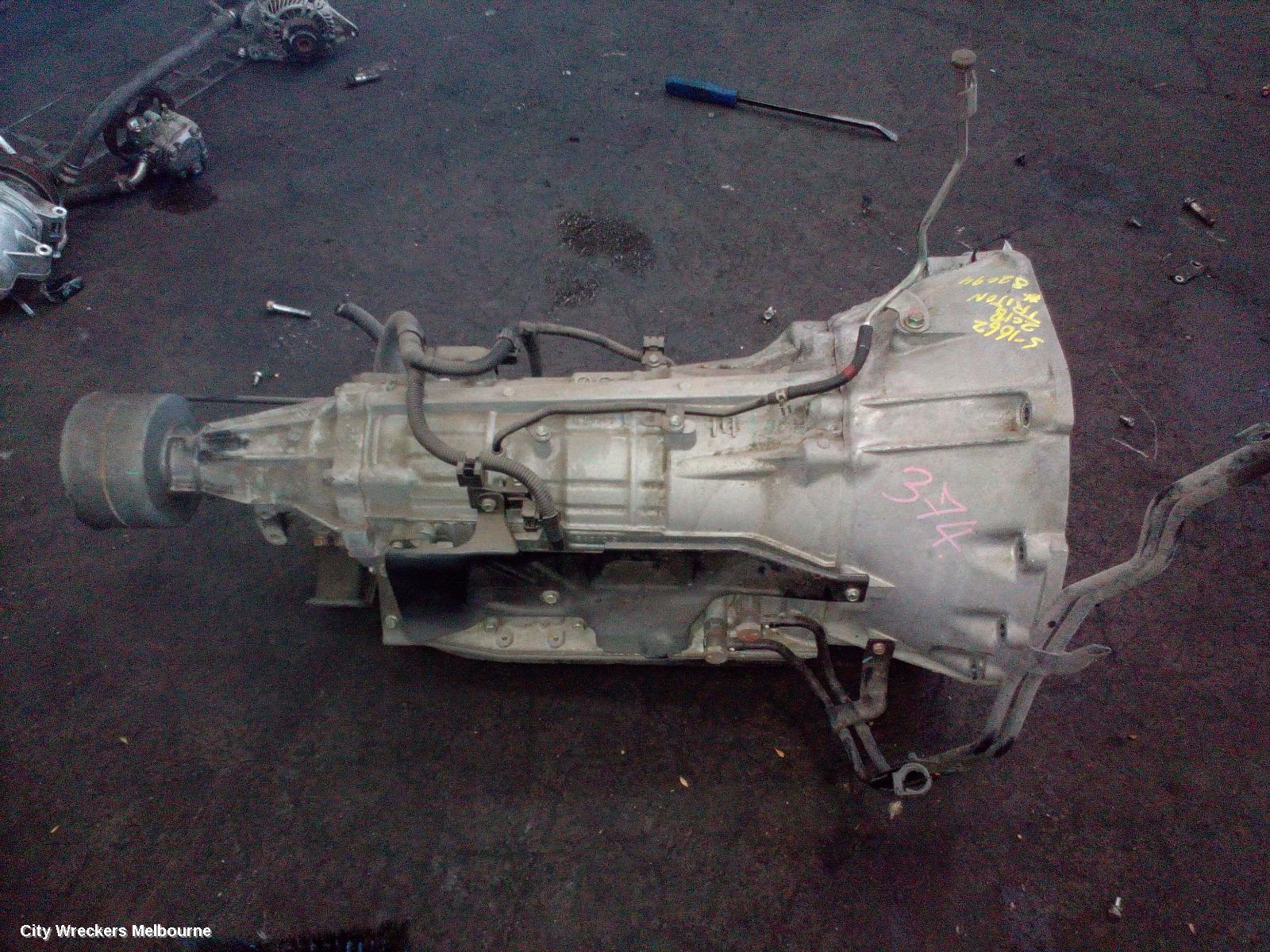 MITSUBISHI TRITON TRANS/GEARBOX, AUTO, 2WD, DIESEL, 2.4, 4N15, 5 SPEED (R5AWF TRANS CODE), MQ, 03/2015 - 10/2018