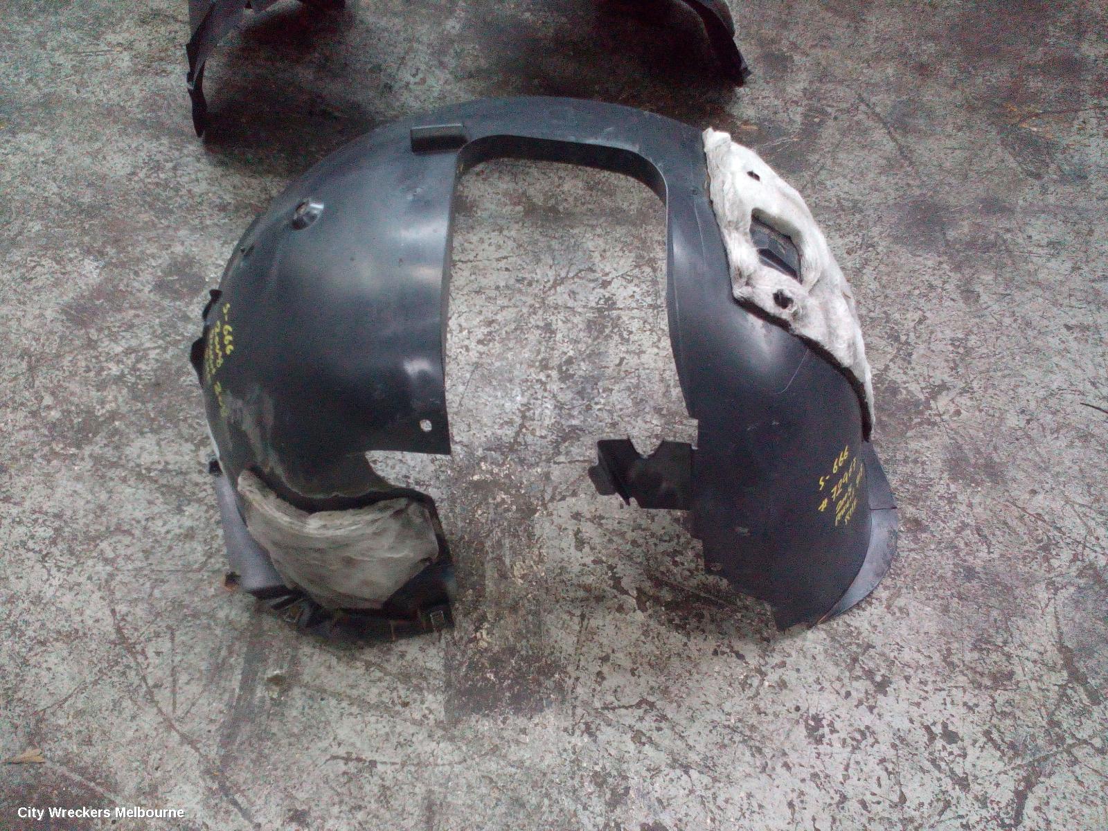 PEUGEOT 308 RIGHT GUARD LINER, T7, 09/2007 - 09/2014