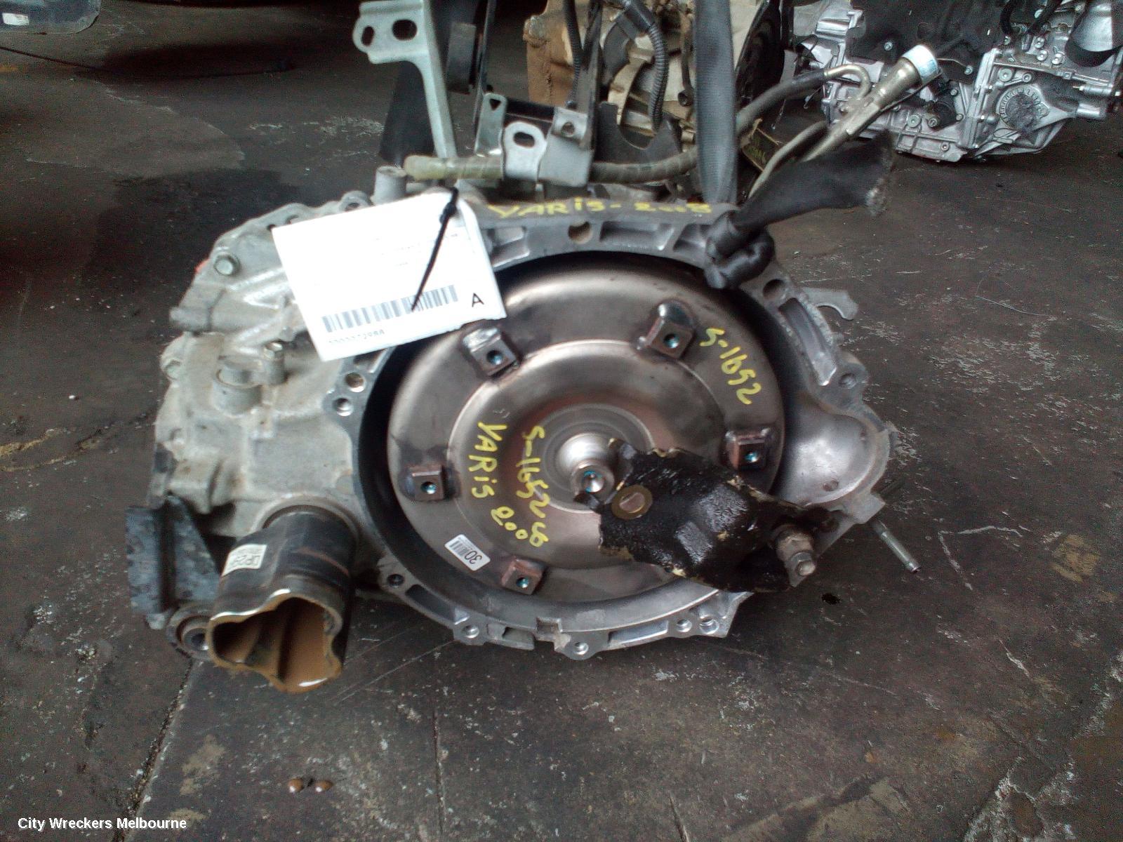 TOYOTA YARIS TRANS/GEARBOX, AUTO, 1.5, 1NZ, NCP9#-NCP13#, U340E AXLE CODE, 10/2005 - 12/2019 (AUS ONLY)