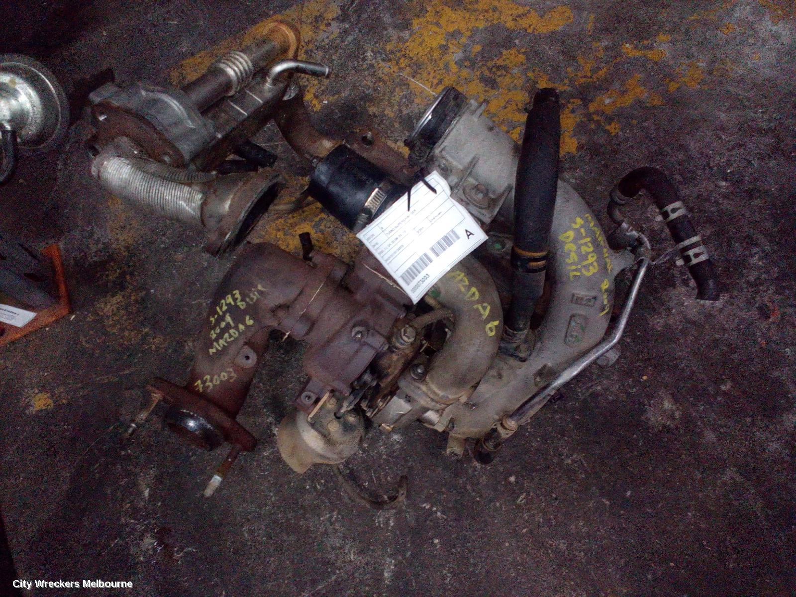 MAZDA 6 TURBO SUPERCHARGER, DIESEL, 2.2, GH, 02/2008 - 02/2010