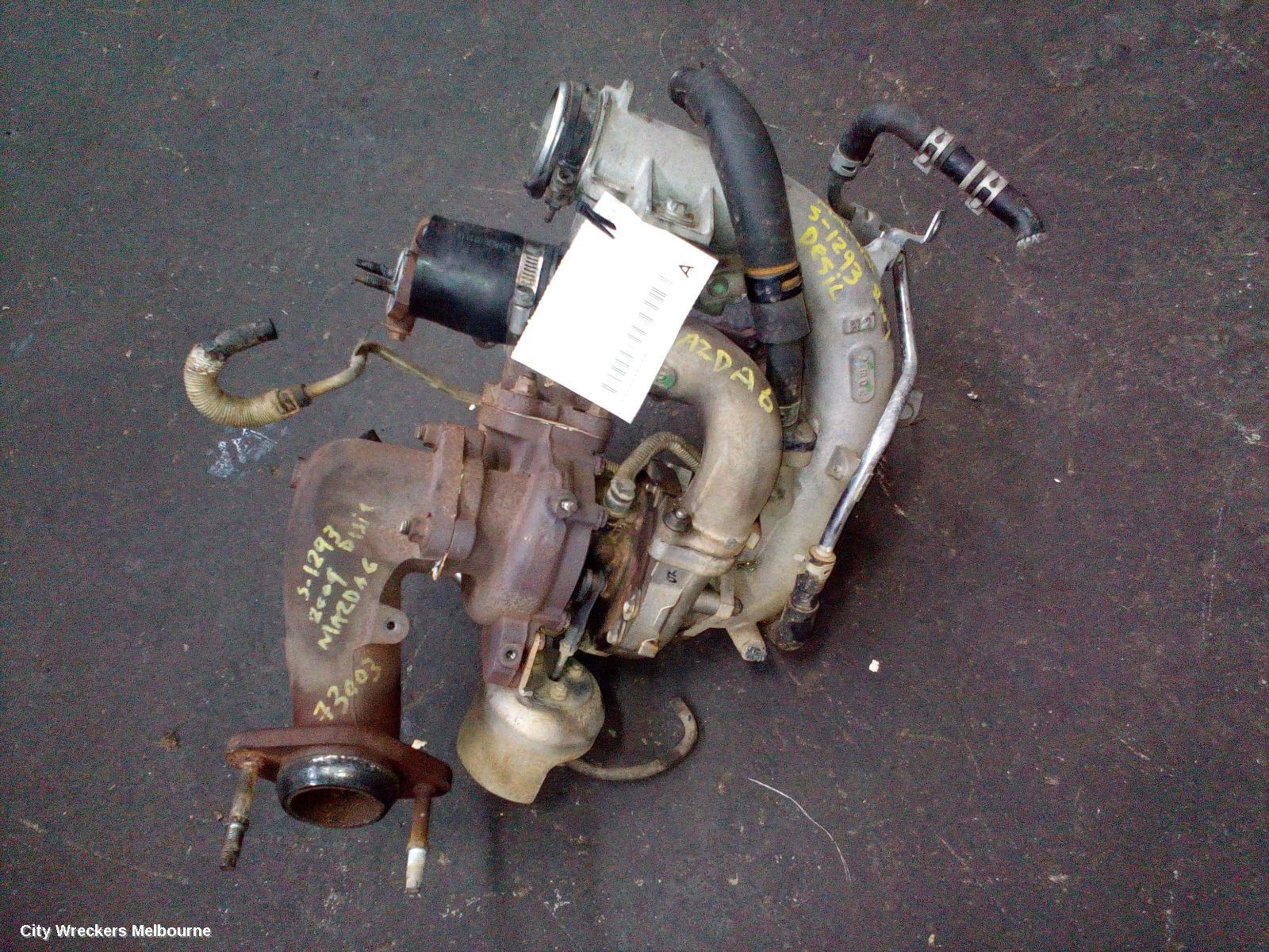 MAZDA 6 TURBO SUPERCHARGER, DIESEL, 2.2, GH, 02/2008 - 02/2010