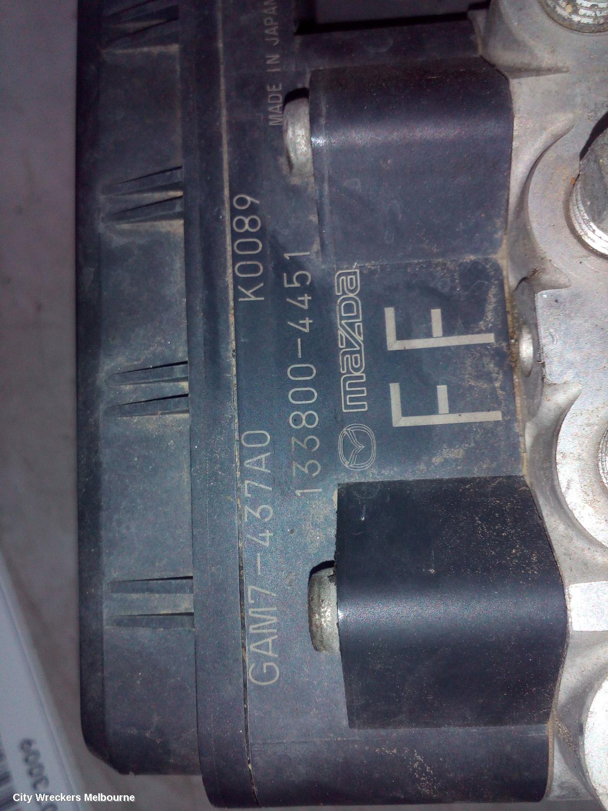 MAZDA 6 ABS PUMP/MODULATOR, GH, GAM7437A0, P/N 1338004451, 02/2008 - 11/2012