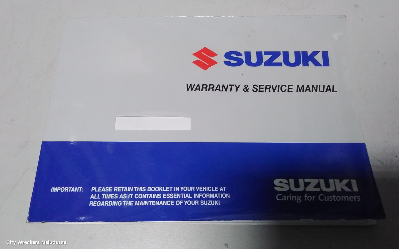 SUZUKI SWIFT OWNERS HANDBOOK, RS415/RS416, 09/2004 - 02/2011