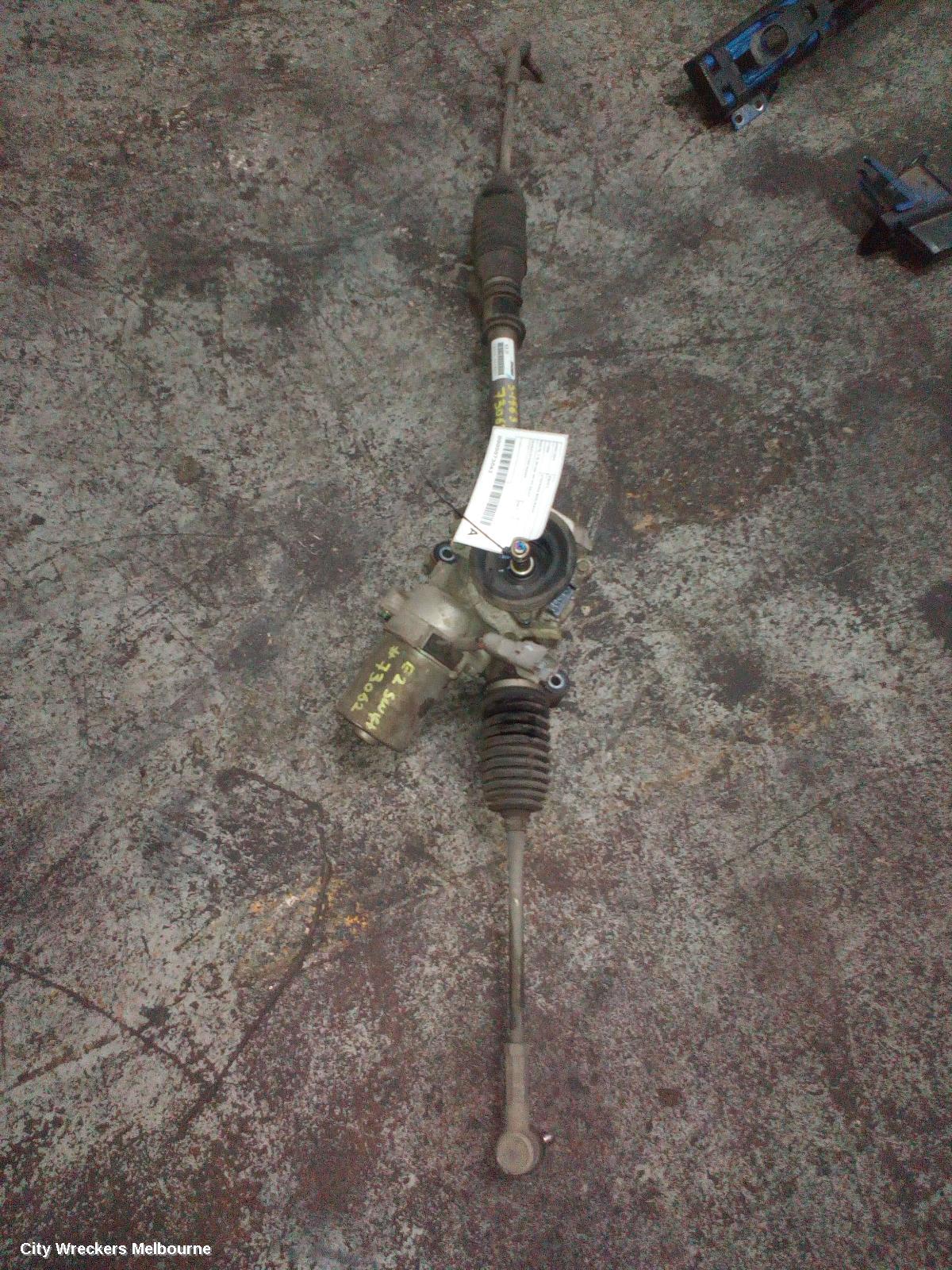 SUZUKI SWIFT STEERING BOX/RACK, RS415, 1.5, M15A, 09/2004 - 06/2007