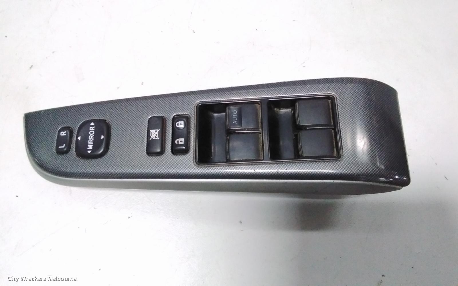 TOYOTA CAMRY PWR DR WIND SWITCH, RH FRONT (MASTER SWITCH), ASV50/AVV50, 12/2011 - 10/2017