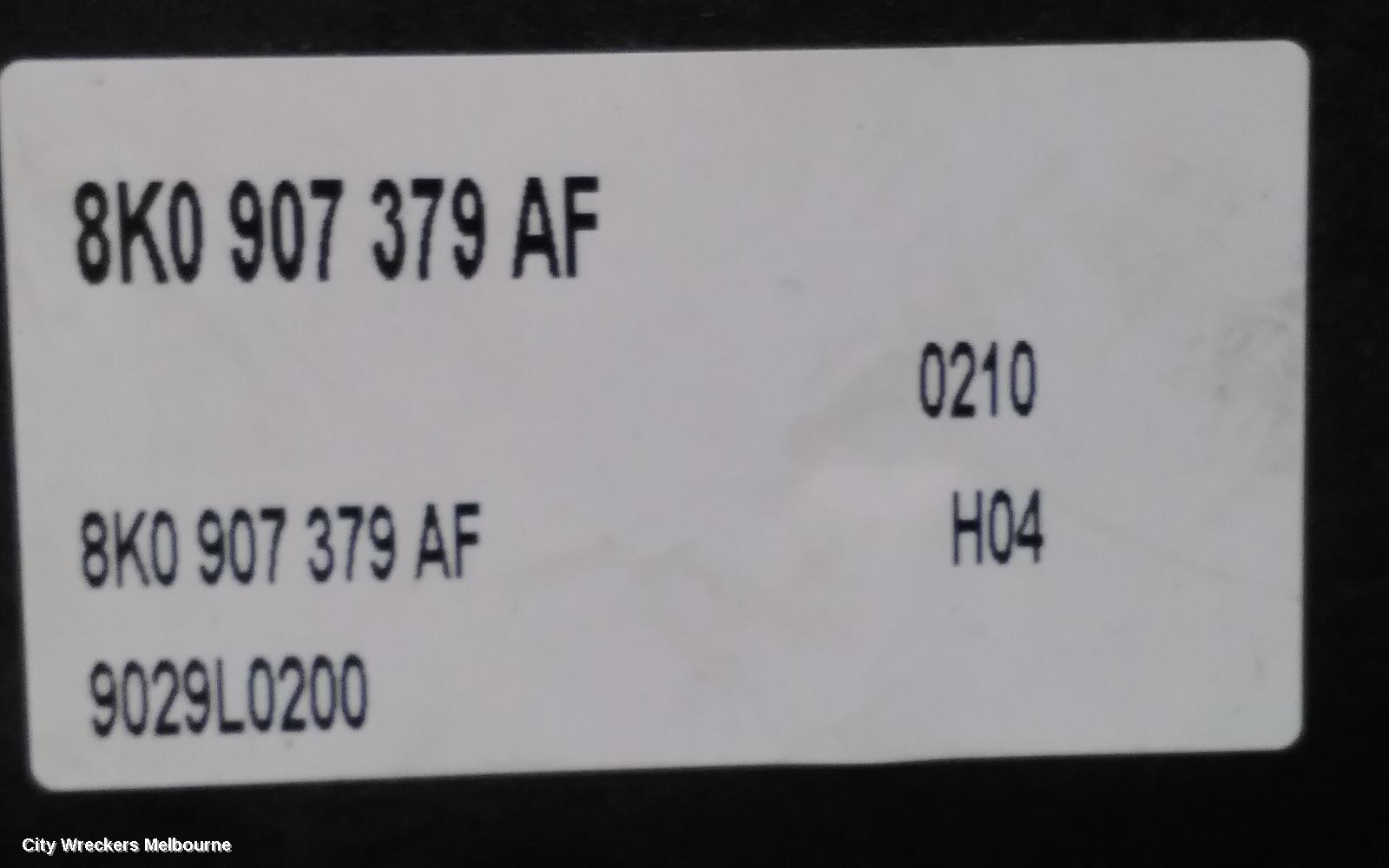 AUDI A4 ABS PUMP/MODULATOR, B8 8K, P/N 8K0907379AA, 02/2008 - 09/2015