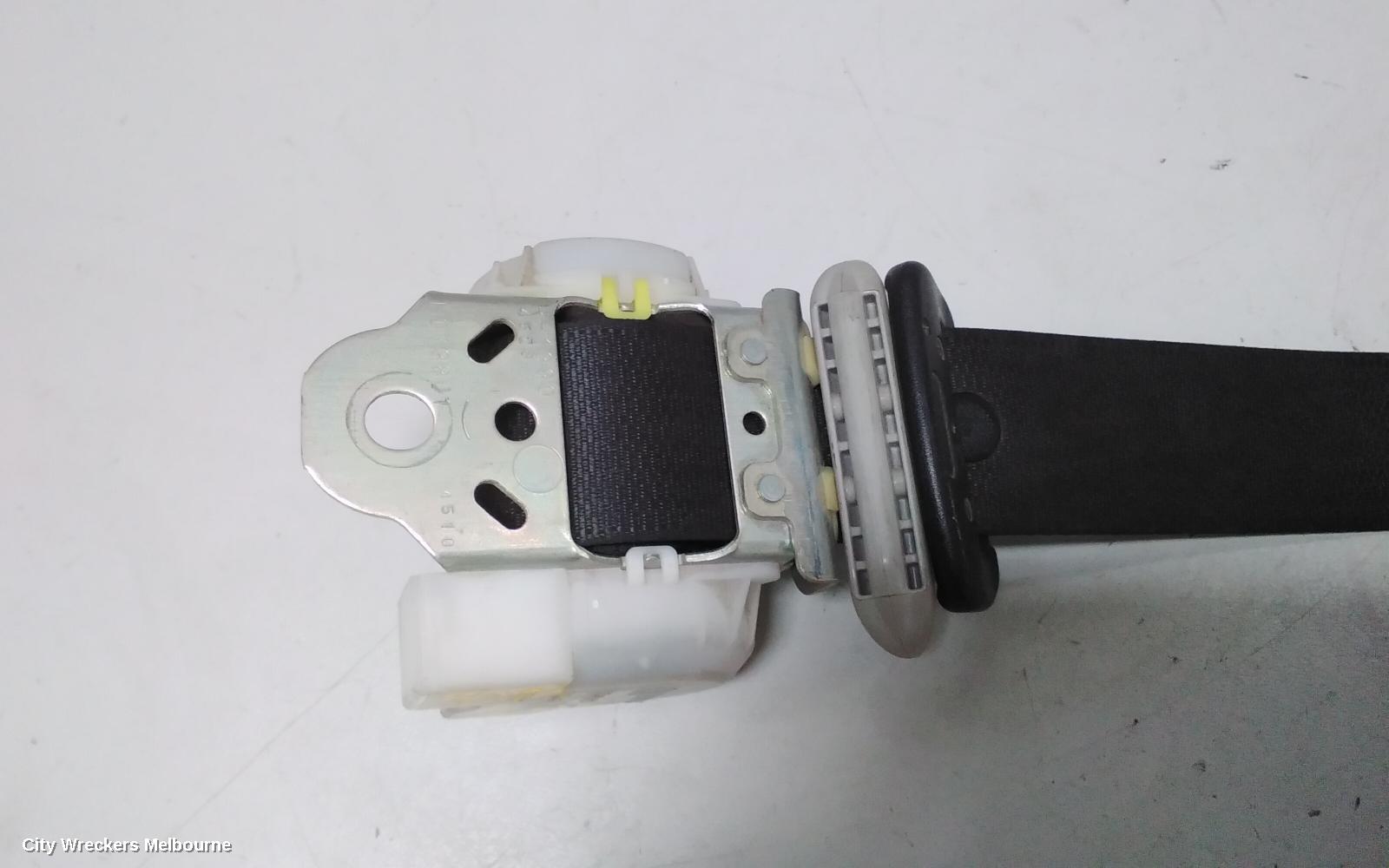 TOYOTA RAV4 SEATBELT/STALK, RH REAR, SEAT BELT ONLY (NO STALK), XA40, 12/2012 - 09/2015