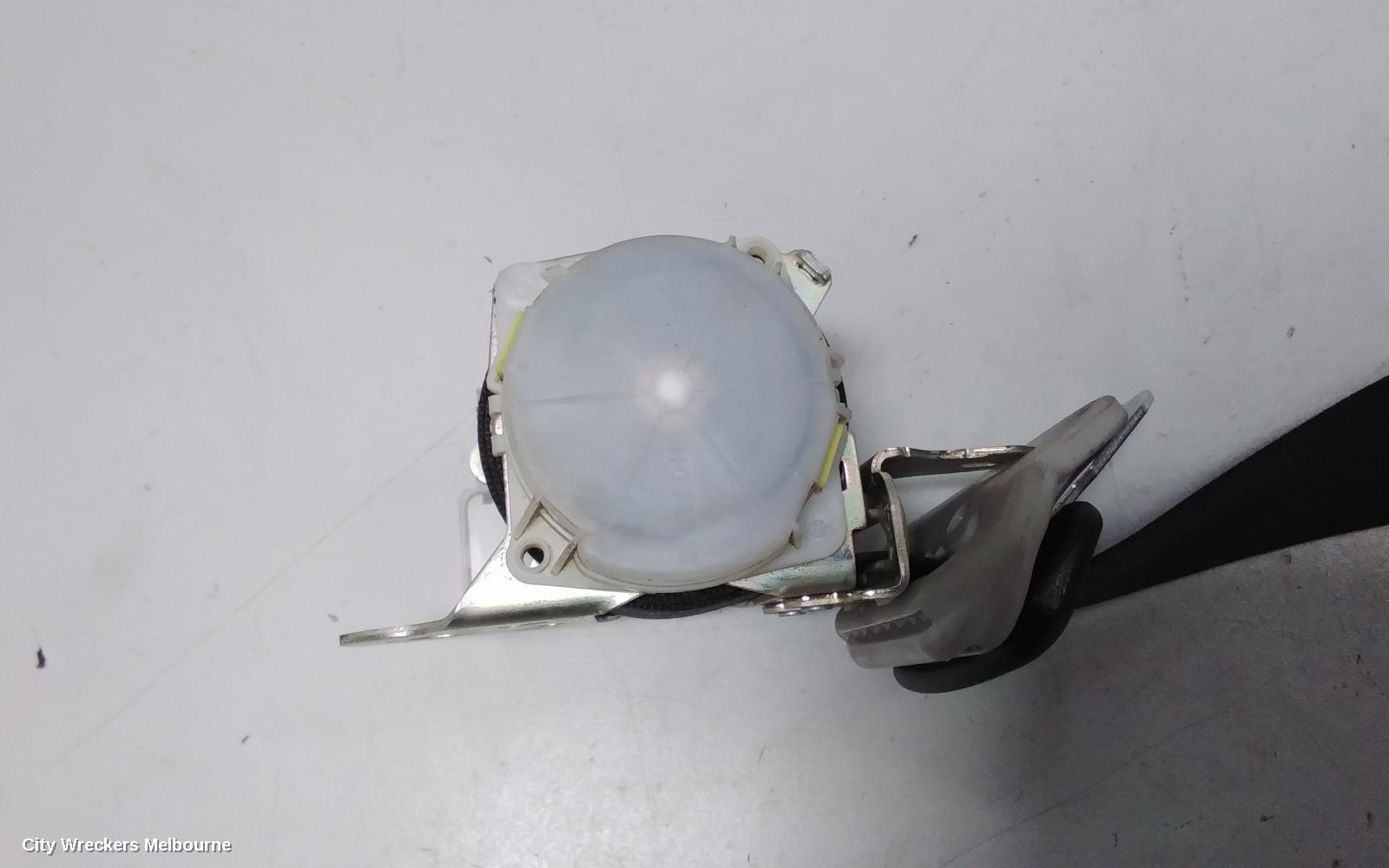 TOYOTA RAV4 SEATBELT/STALK, RH REAR, SEAT BELT ONLY (NO STALK), XA40, 12/2012 - 09/2015