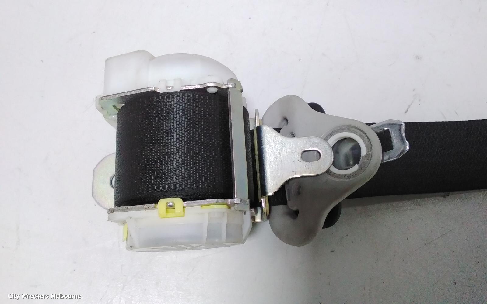 TOYOTA RAV4 SEATBELT/STALK, RH REAR, SEAT BELT ONLY (NO STALK), XA40, 12/2012 - 09/2015