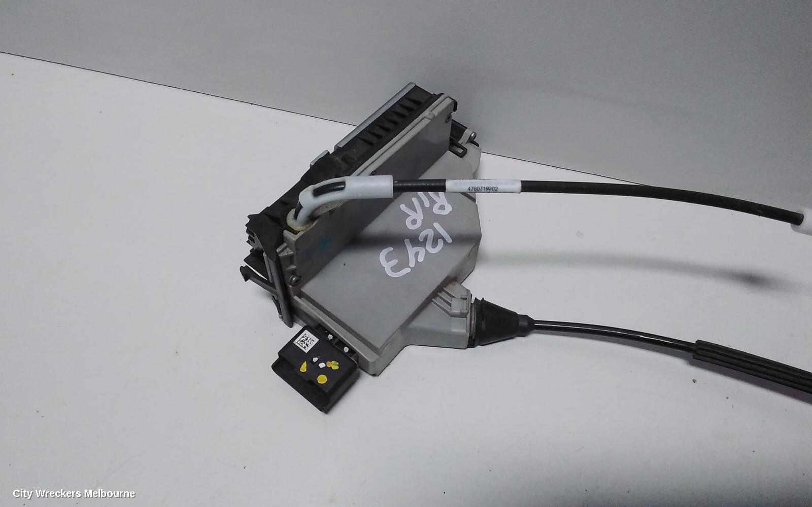 PEUGEOT 208 DOOR/BOOT/GATE LOCK, RIGHT REAR DOOR LOCK, A9, 10/2012 -