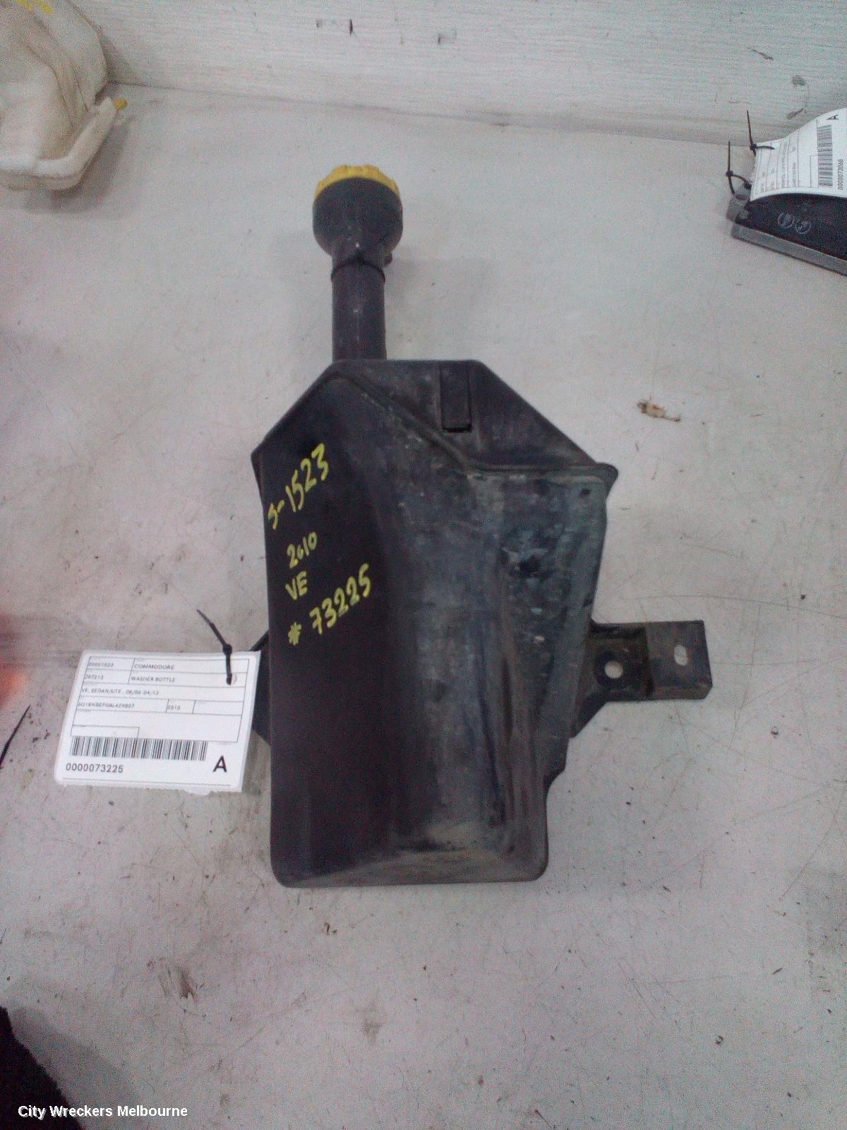 HOLDEN COMMODORE WASHER BOTTLE, VE, SEDAN/UTE , 08/2006 - 04/2013