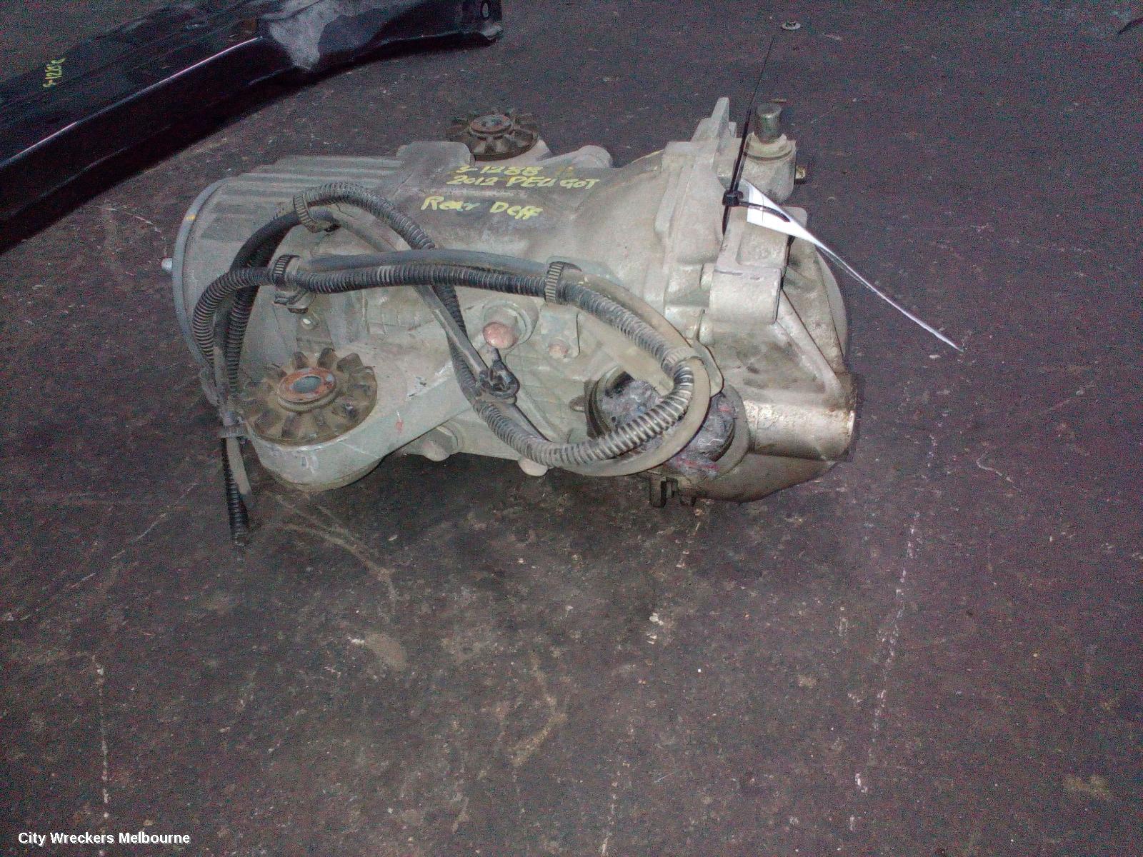 PEUGEOT 4008 DIFFERENTIAL CENTRE, 05/2012 - 12/2017
