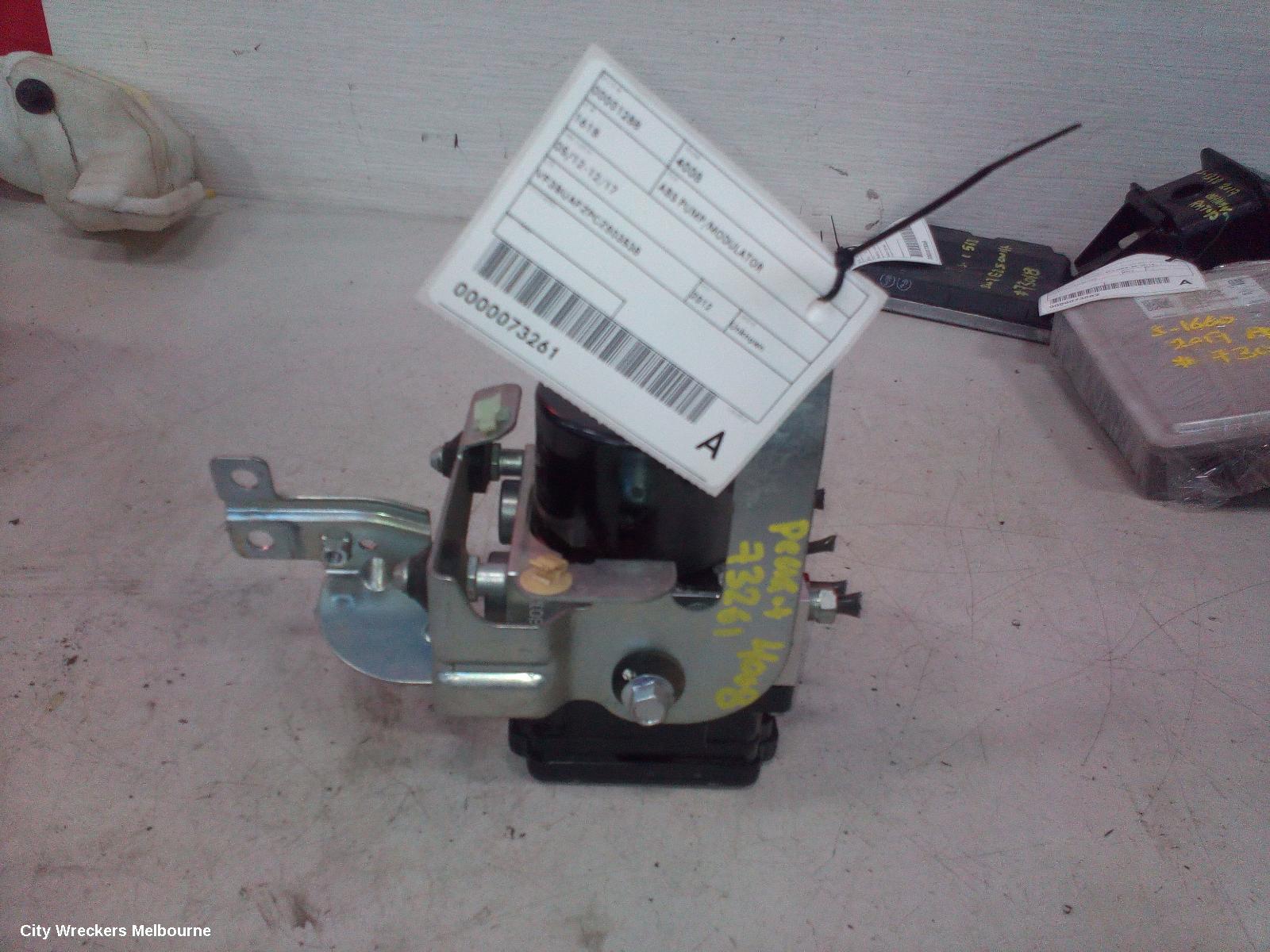 PEUGEOT 4008 ABS PUMP/MODULATOR, 05/2012 - 12/2017